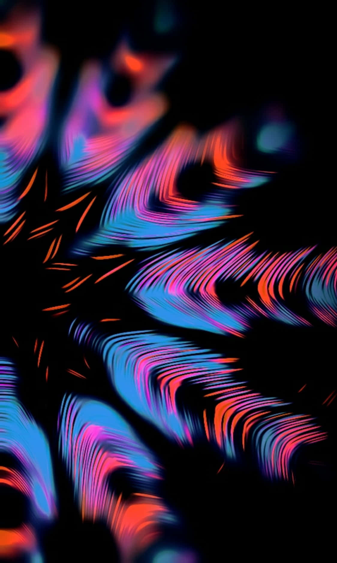Fondo 4K AMOLED Plumas Abstractas Coloridas Fondos de pantalla