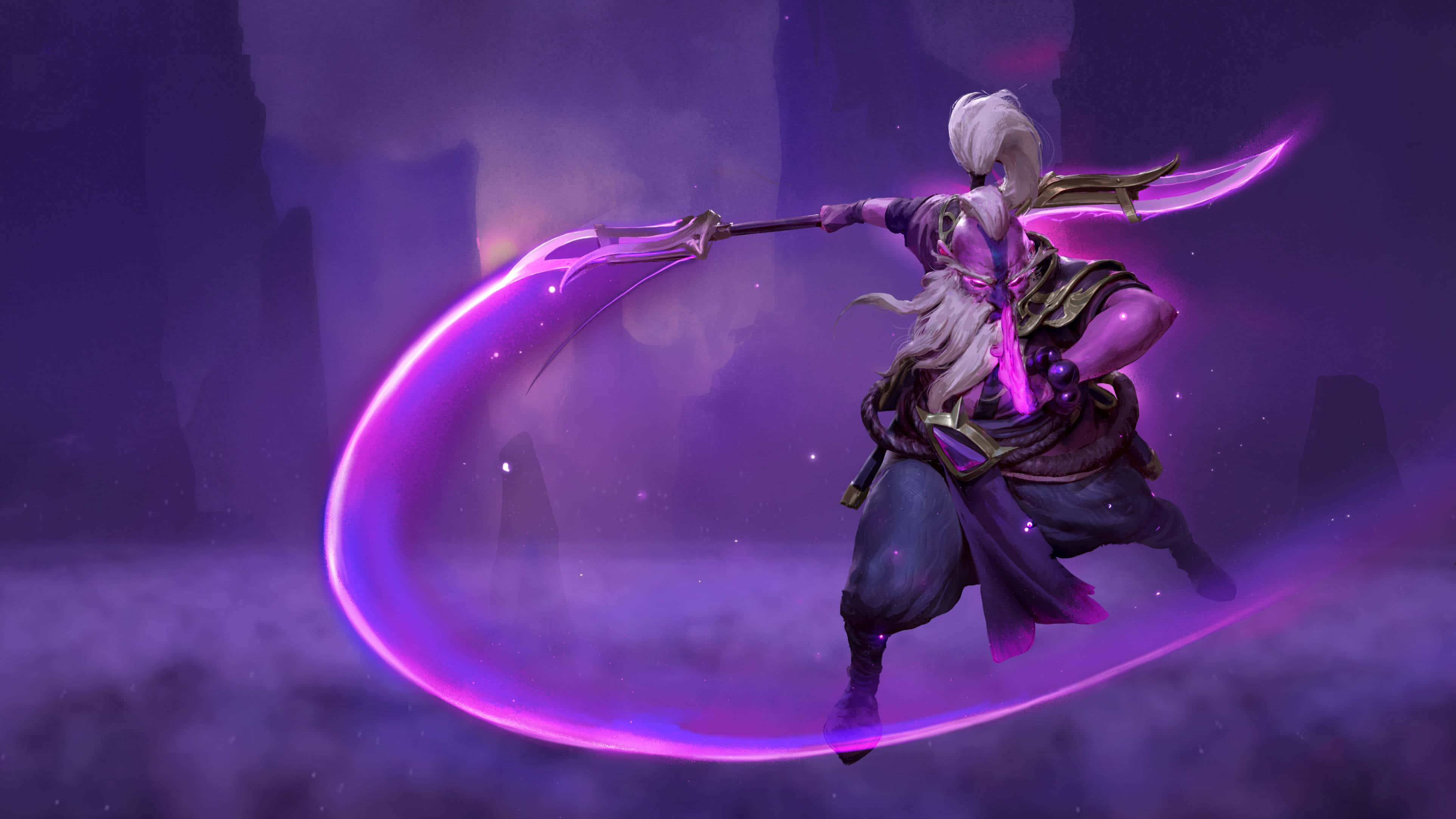Fondo 4K de Dota 2 con Espíritu del Vacío y Montañas Fondos de pantalla