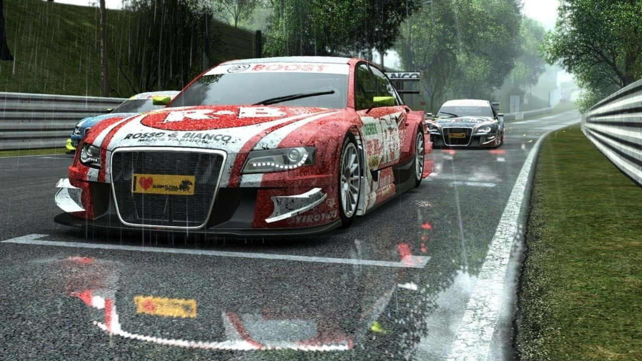 Fondo 720p de Project Cars en Rojo y Negro Fondos de pantalla