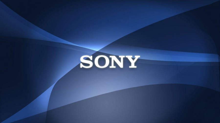 Fondo abstracto azul oscuro con logotipo de Sony Fondos de pantalla