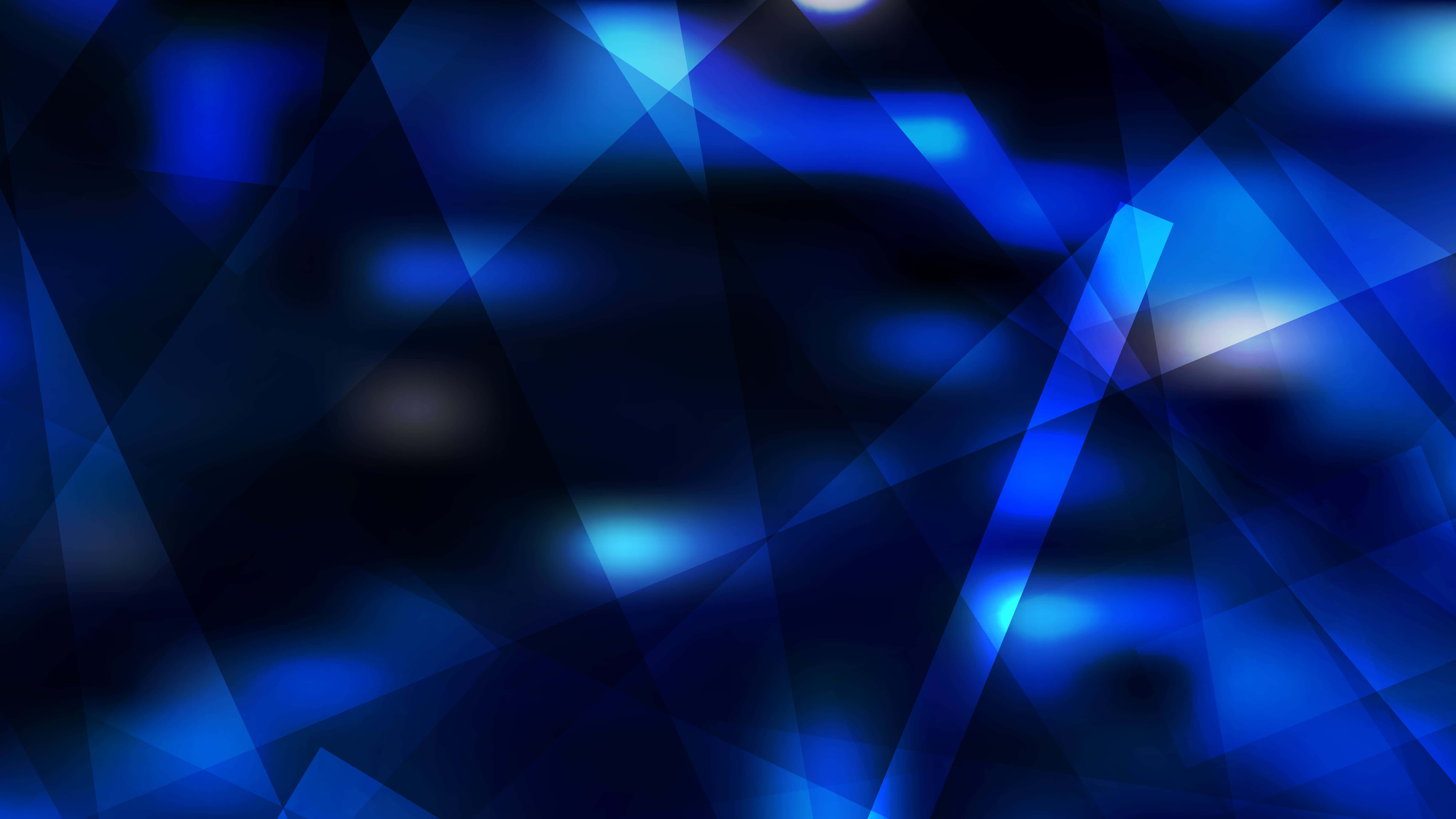 fondo abstracto azul con luces y triángulos Fondos de pantalla