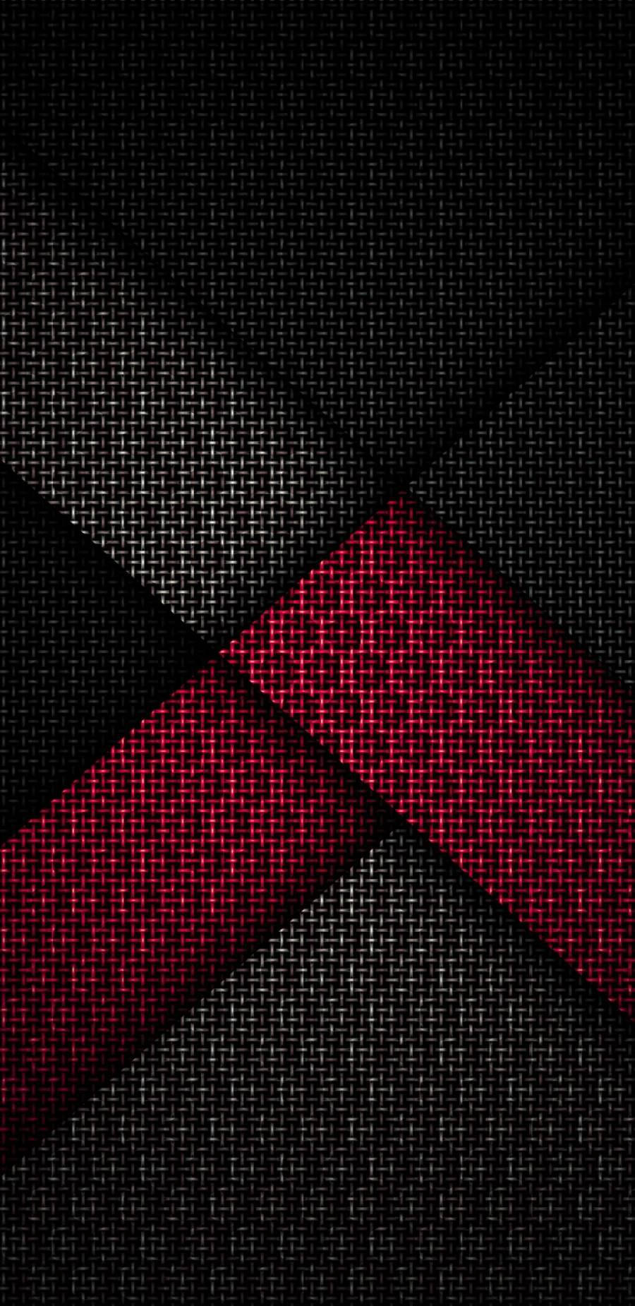 Fondo Abstracto Metálico Negro y Rojo para iPhone Fondos de pantalla