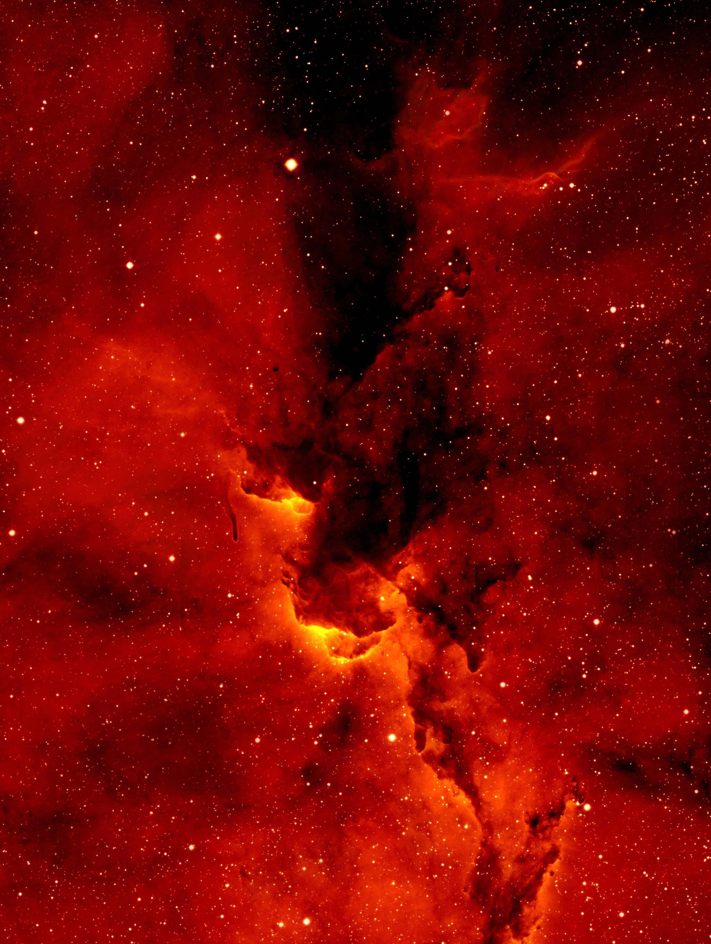 Fondo abstracto rojo neón vibrante. Fondos de pantalla
