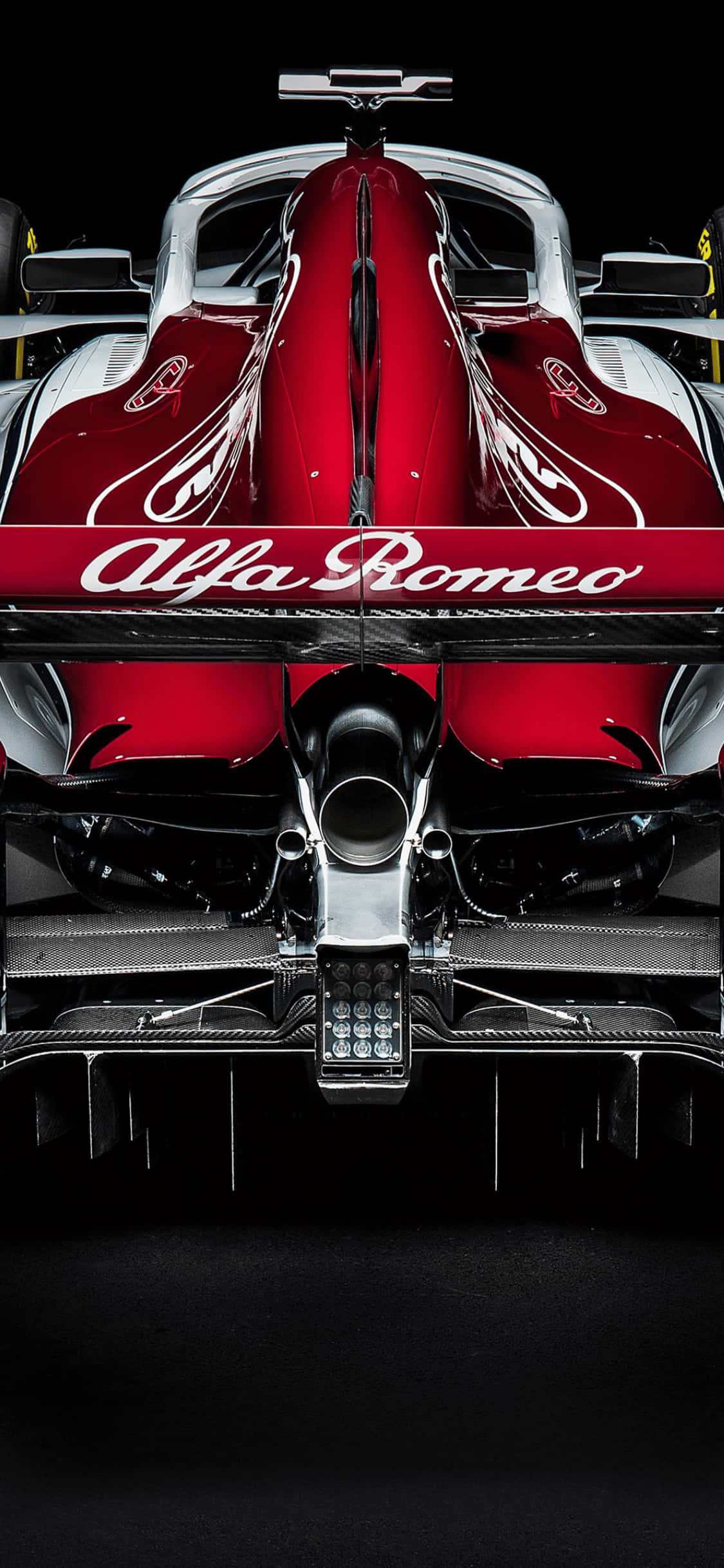 Fondo Alfa Romeo iPhone XS F1 2018 Fondos de pantalla
