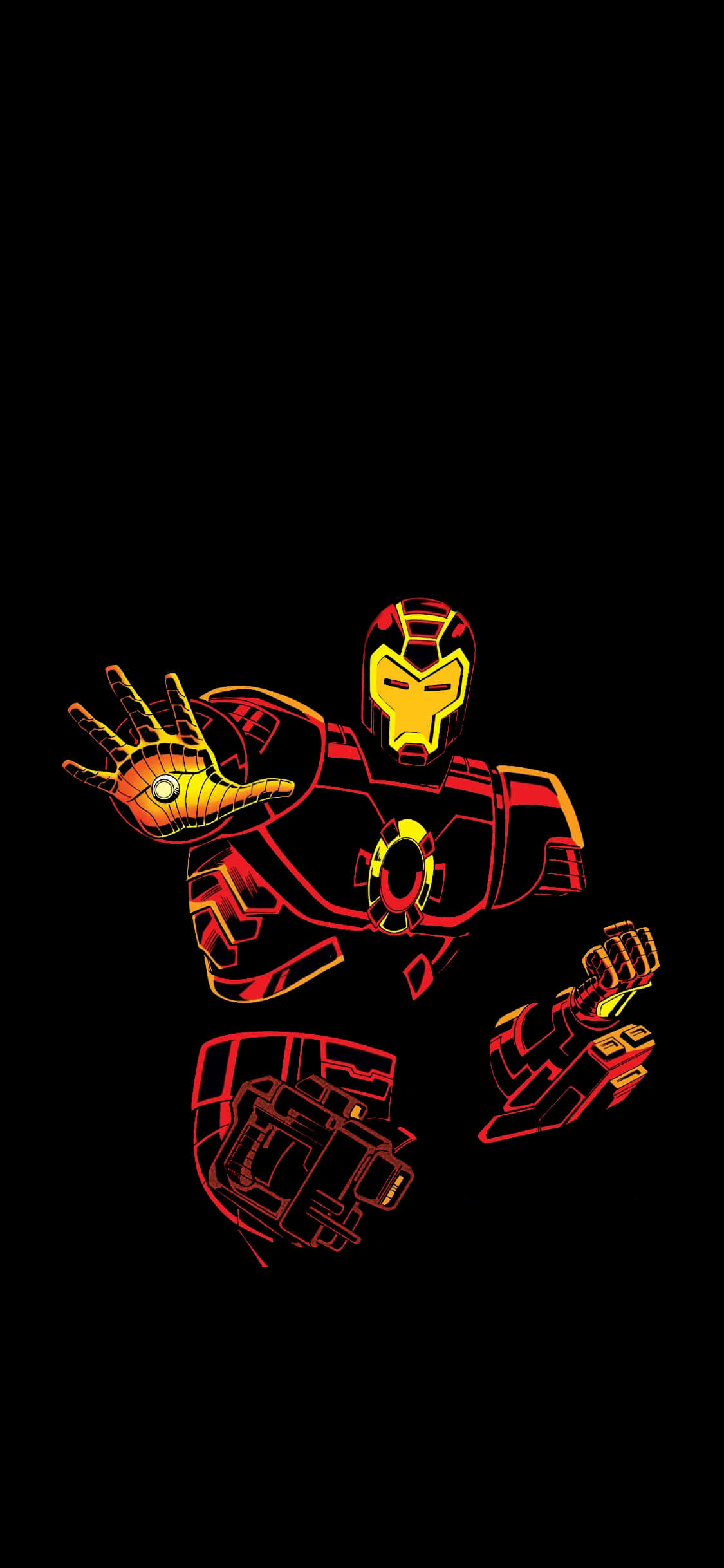 Fondo AMOLED Ironman Pixel 3XL Fondos de pantalla