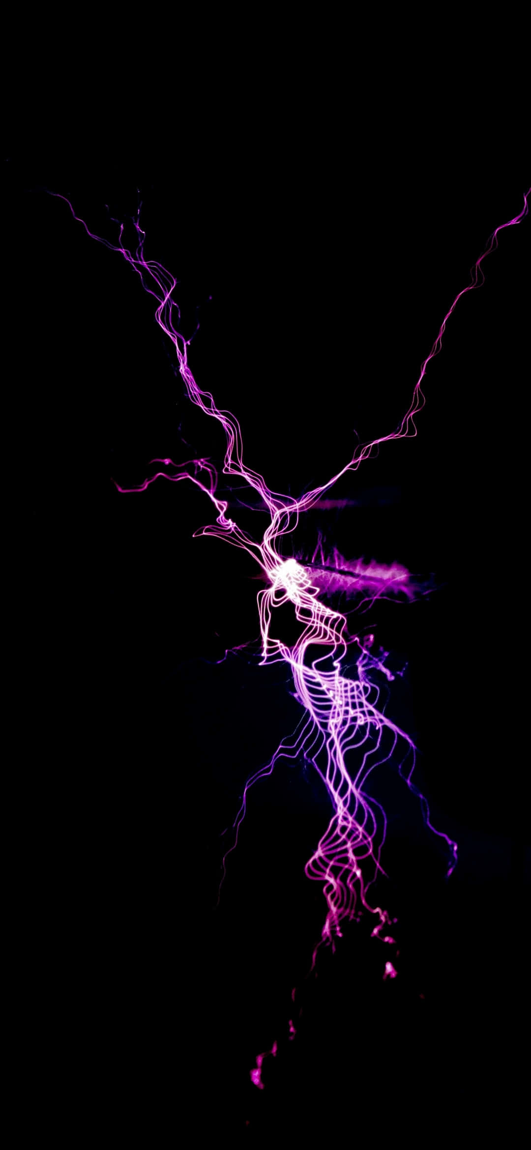 Fondo AMOLED Pixel 3XL Rayos Púrpura Fondos de pantalla