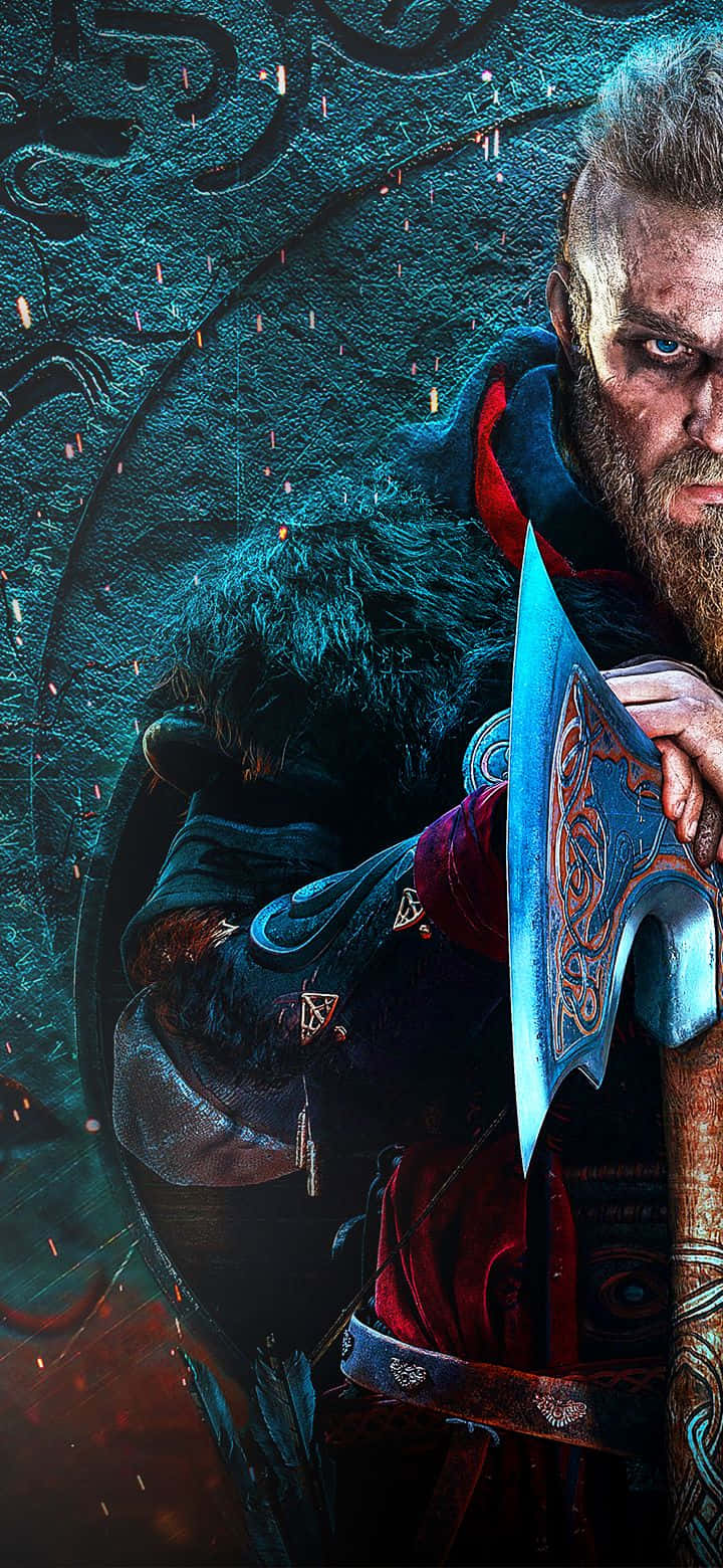 Fondo Android Assassin's Creed Valhalla Rostro Izquierdo Fondos de pantalla
