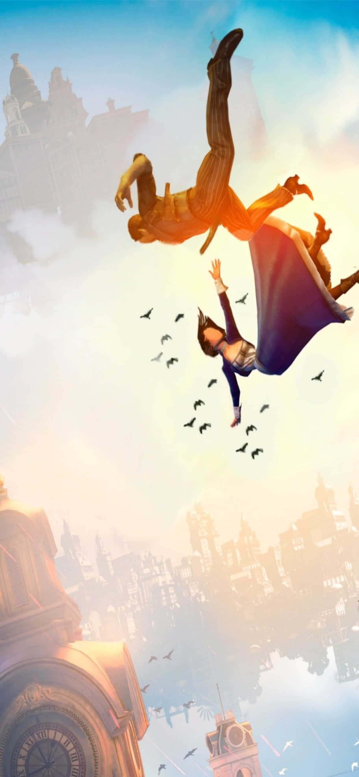 Fondo Animado Estético de Bioshock Infinite para iPhone Xs Max Fondos de pantalla