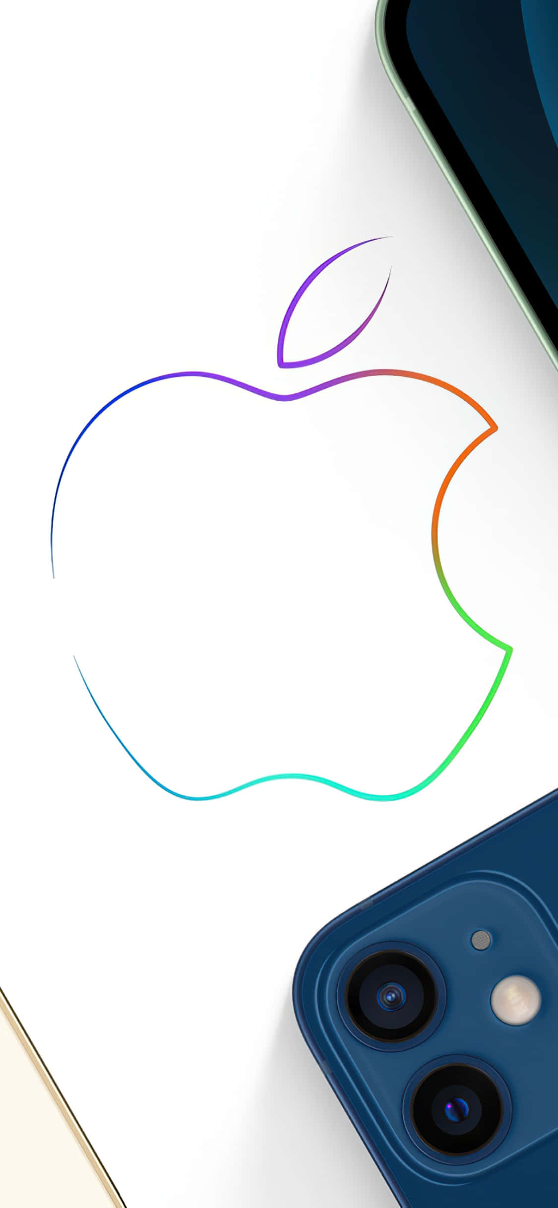 Fondo Apple iPhone Xs Max Contorno Colorido Fondos de pantalla