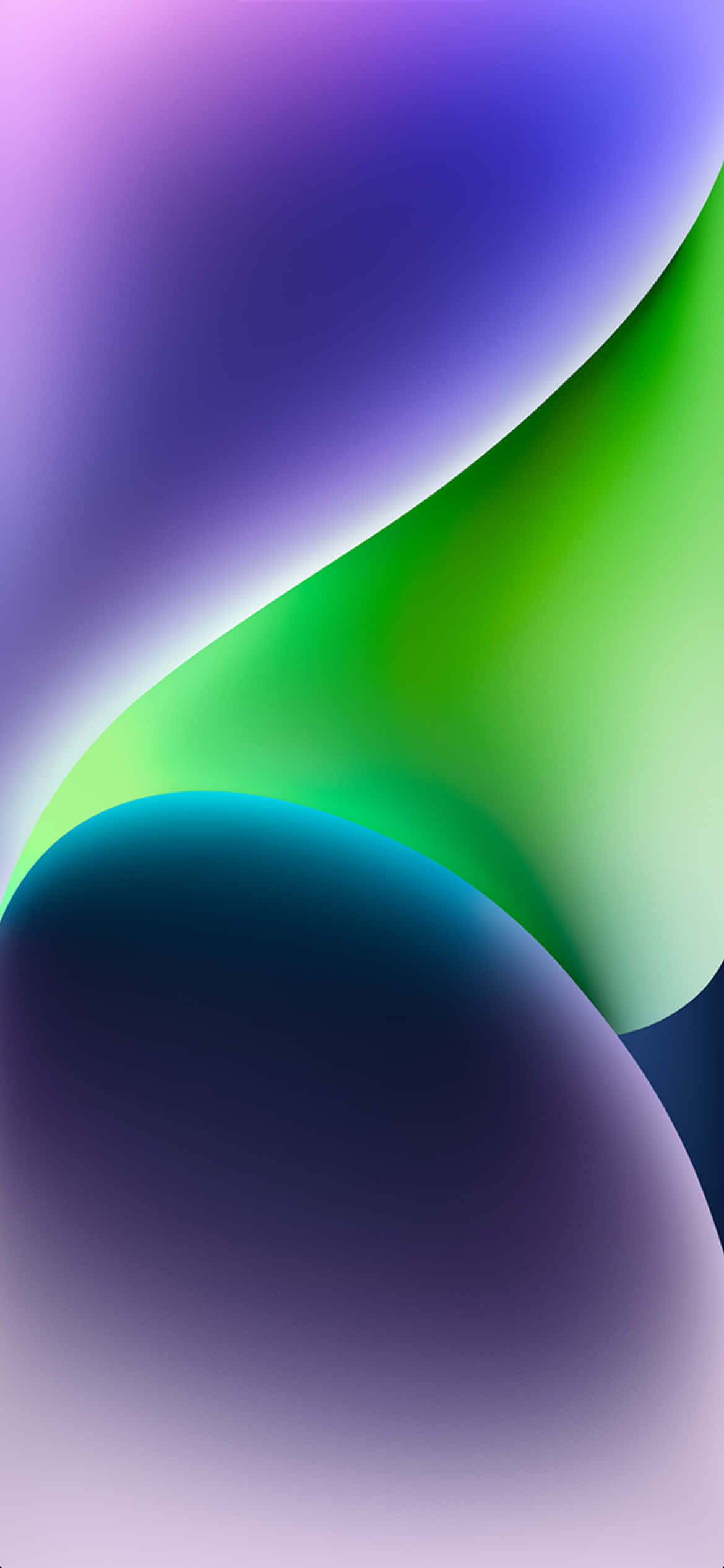 Fondo Apple iPhone Xs Max Púrpura Verde Fondos de pantalla