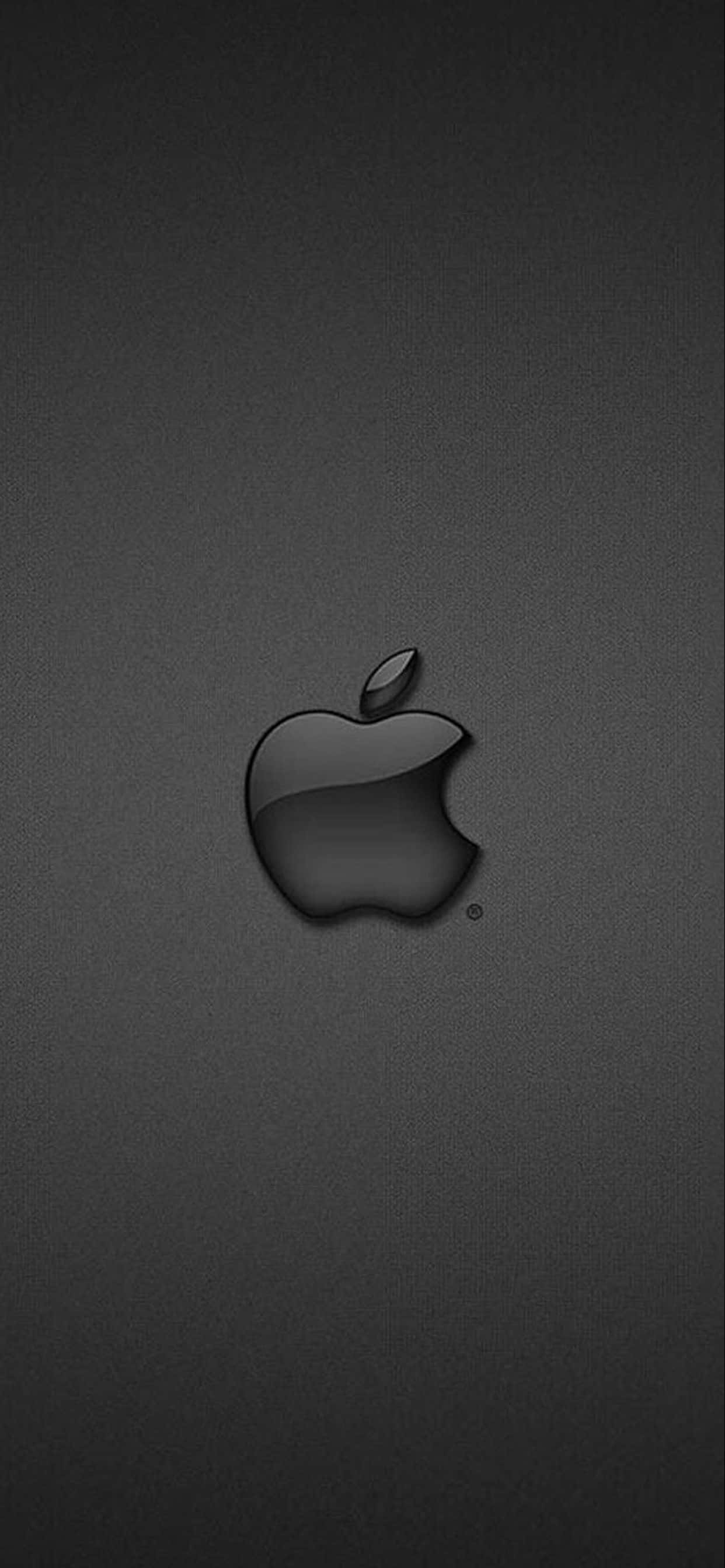 Fondo Apple Logo Gris para iPhone Xs Max Fondos de pantalla