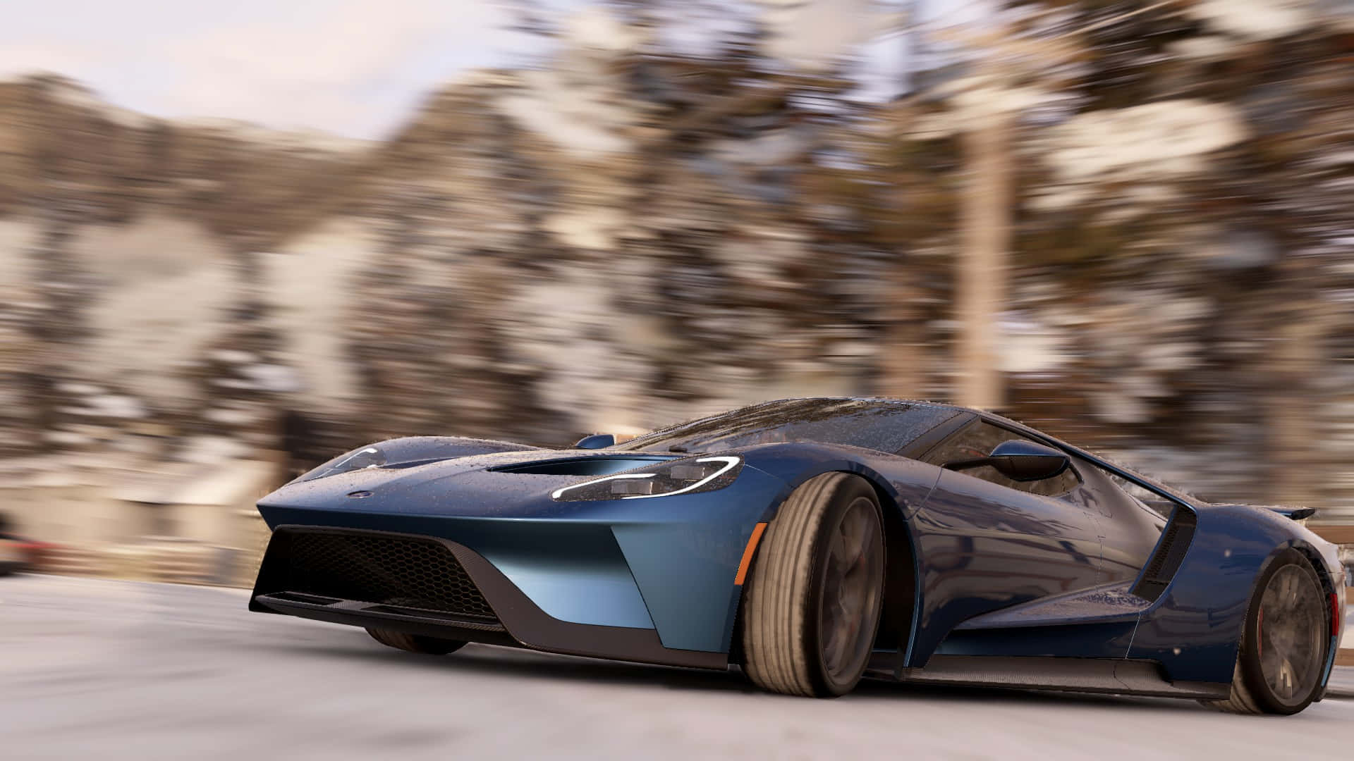 Fondo Azul de Ford GT de Project Cars en HD Fondos de pantalla