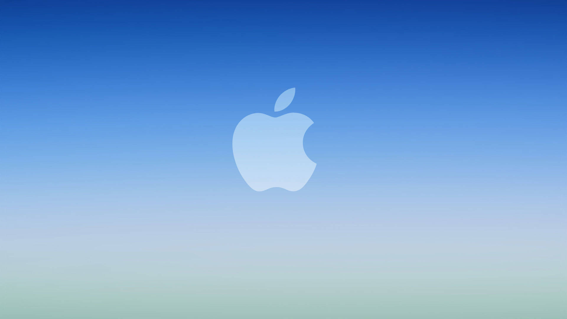Fondo Azul Frío con Degradado de Apple Fondos de pantalla