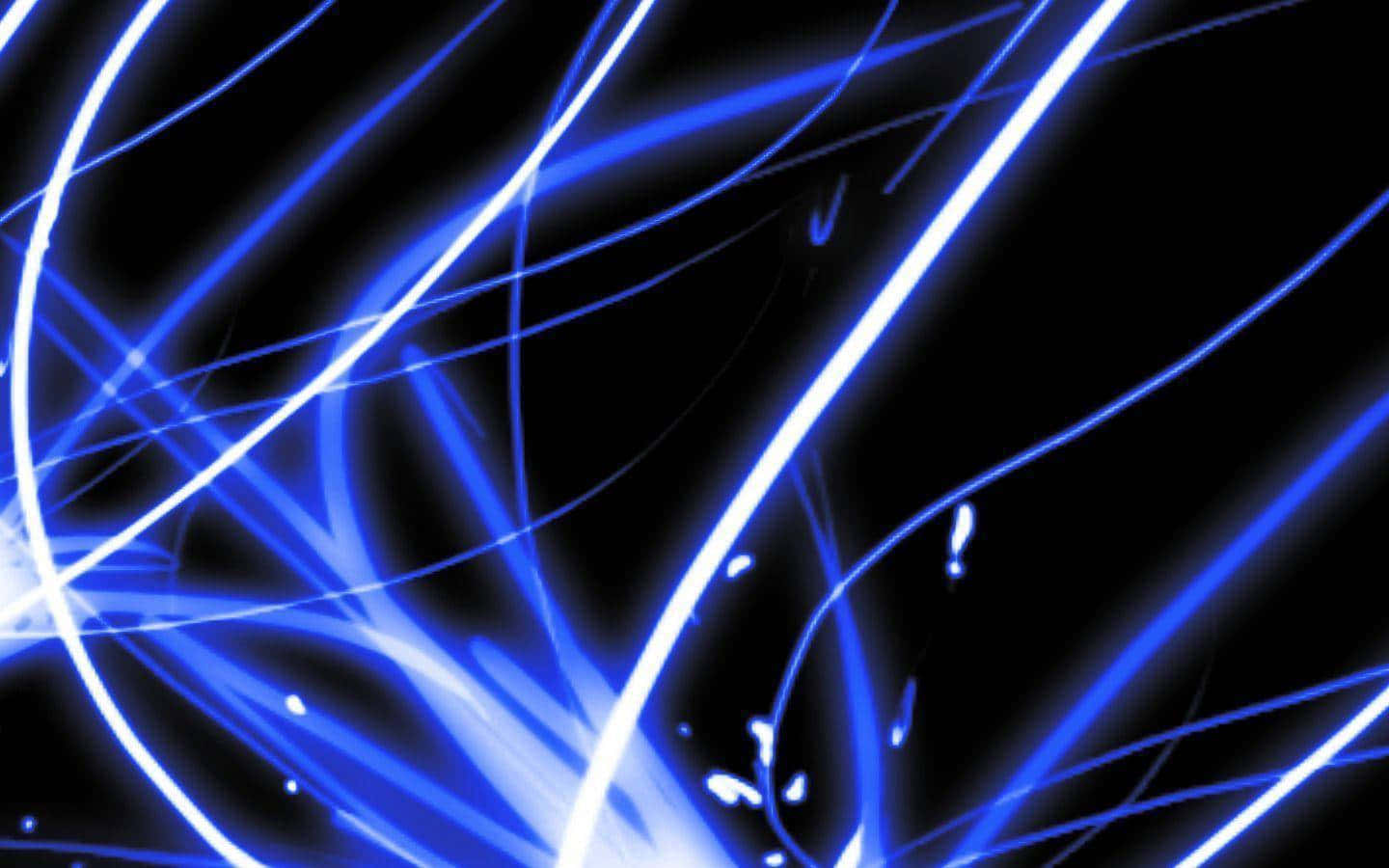 Fondo Azul Neón Brillante y Audaz Fondos de pantalla