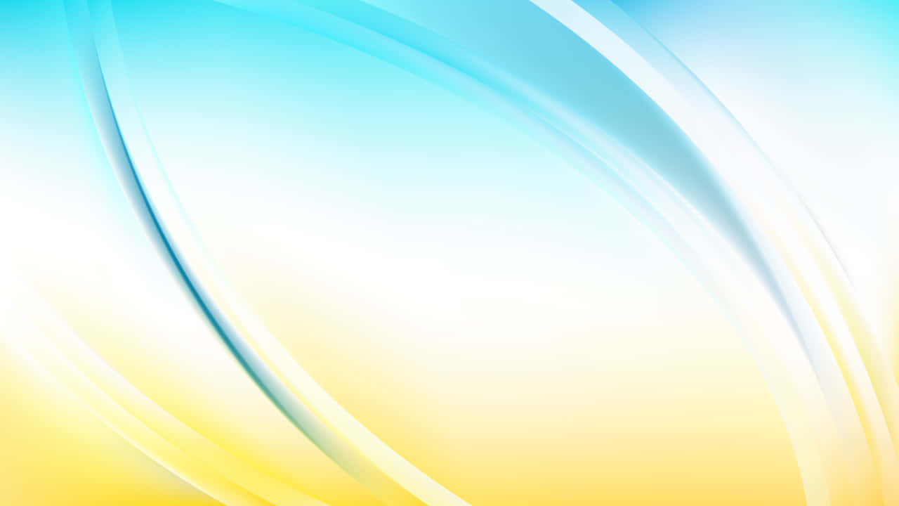 Fondo azul y amarillo con diseño ondulado Fondos de pantalla
