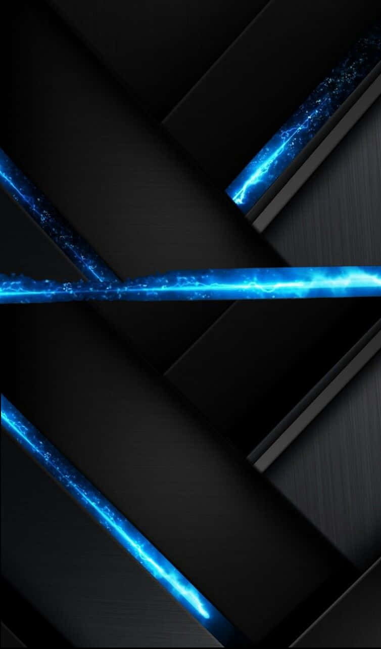 Fondo Azul y Negro Brillante Fondos de pantalla