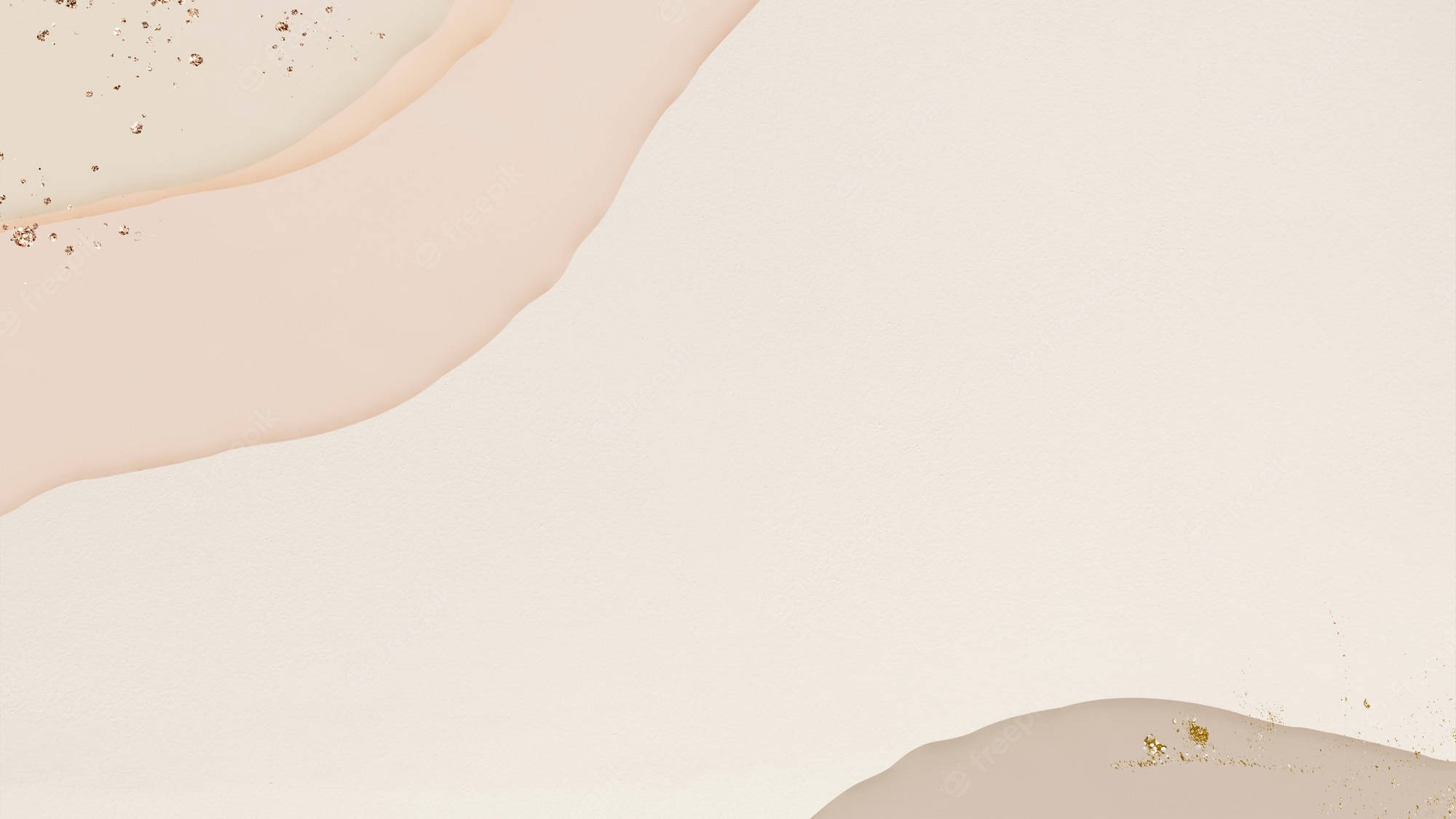 Fondo beige con curvas estéticas Fondos de pantalla
