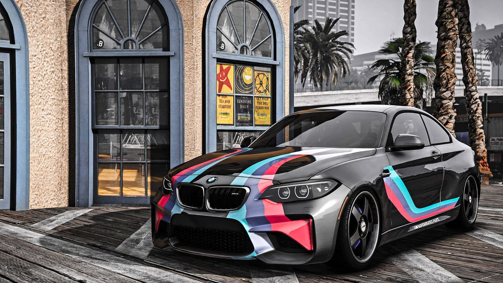 Fondo BMW M2 Negro 1920x1080 Serie M Fondos de pantalla