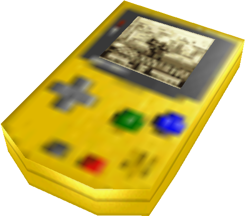 Fondo Borroso de Gameboy Clásico Amarillo Fondos de pantalla