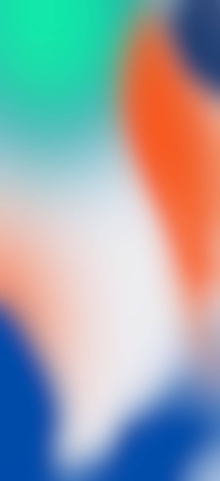 fondo borroso naranja, azul y blanco Fondos de pantalla