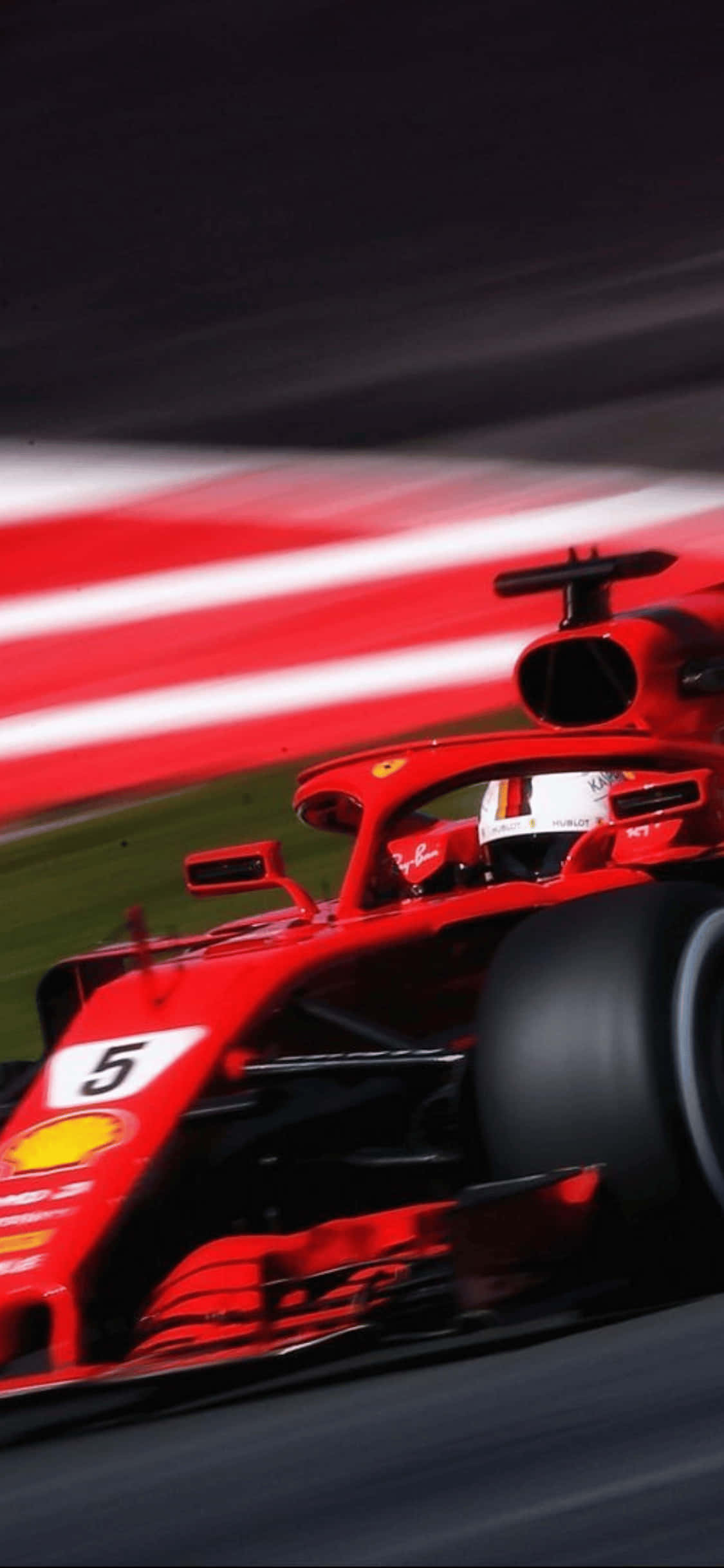 Fondo Coche de Velocidad iPhone Xs F1 2018 Fondos de pantalla