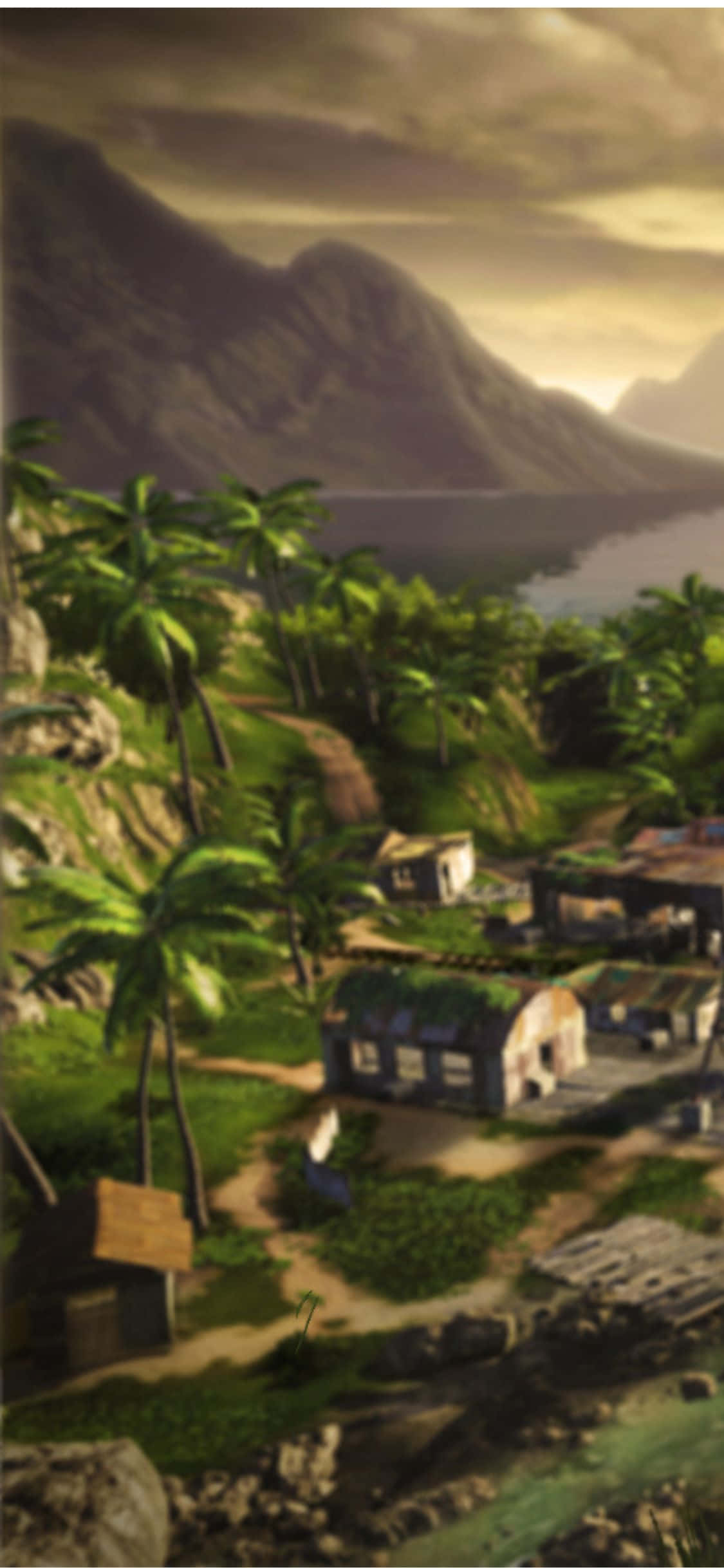 Fondo de aldea de Far Cry 3 para iPhone X Fondos de pantalla