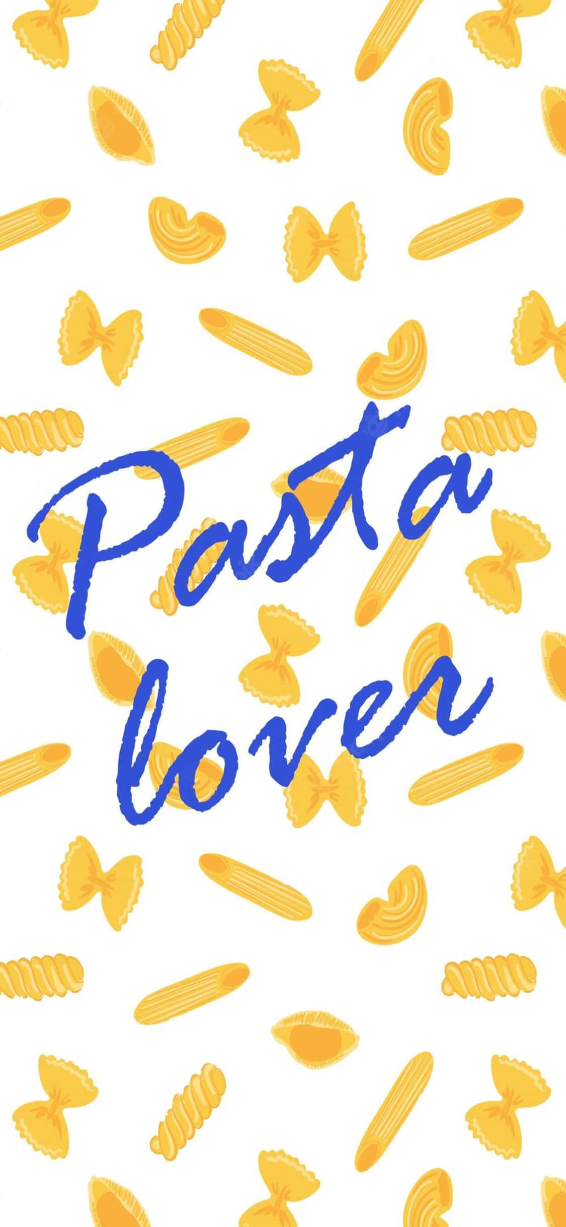 Fondo de Amante de la Pasta para iPhone X Fondos de pantalla