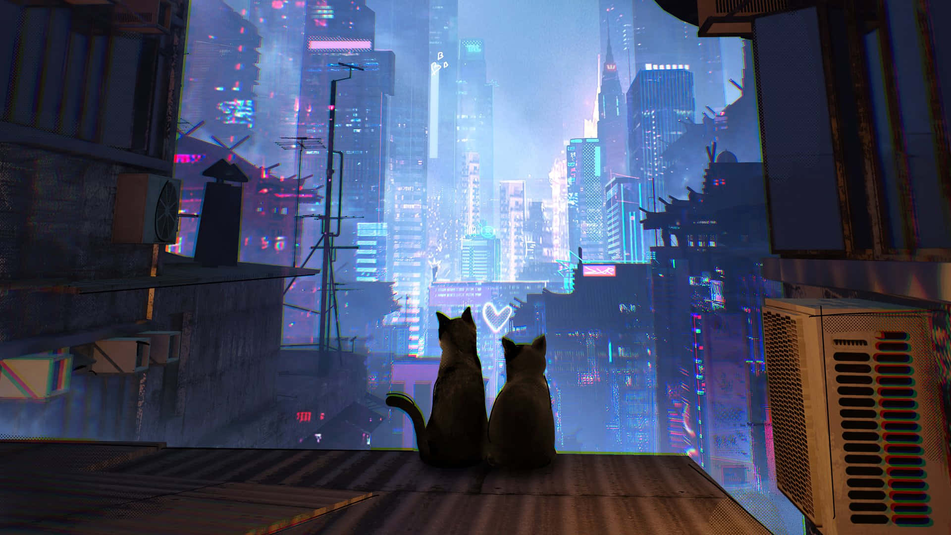 Fondo de Anime Gato Fondos de pantalla