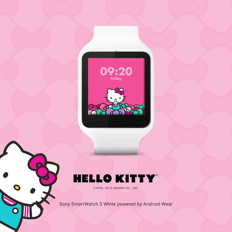 Fondo de Apple Watch Bonito de Hello Kitty