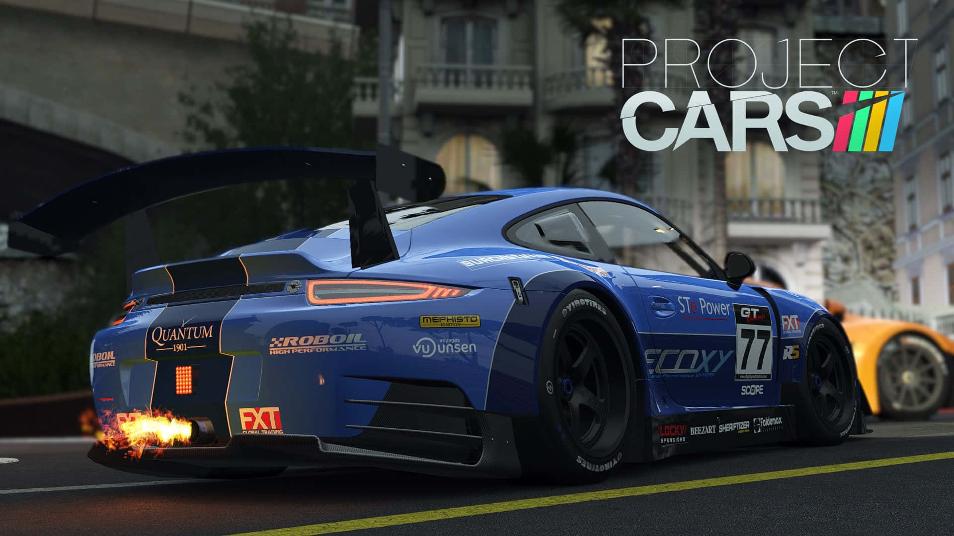 Fondo de arte de videojuego Project Cars en HD Fondos de pantalla