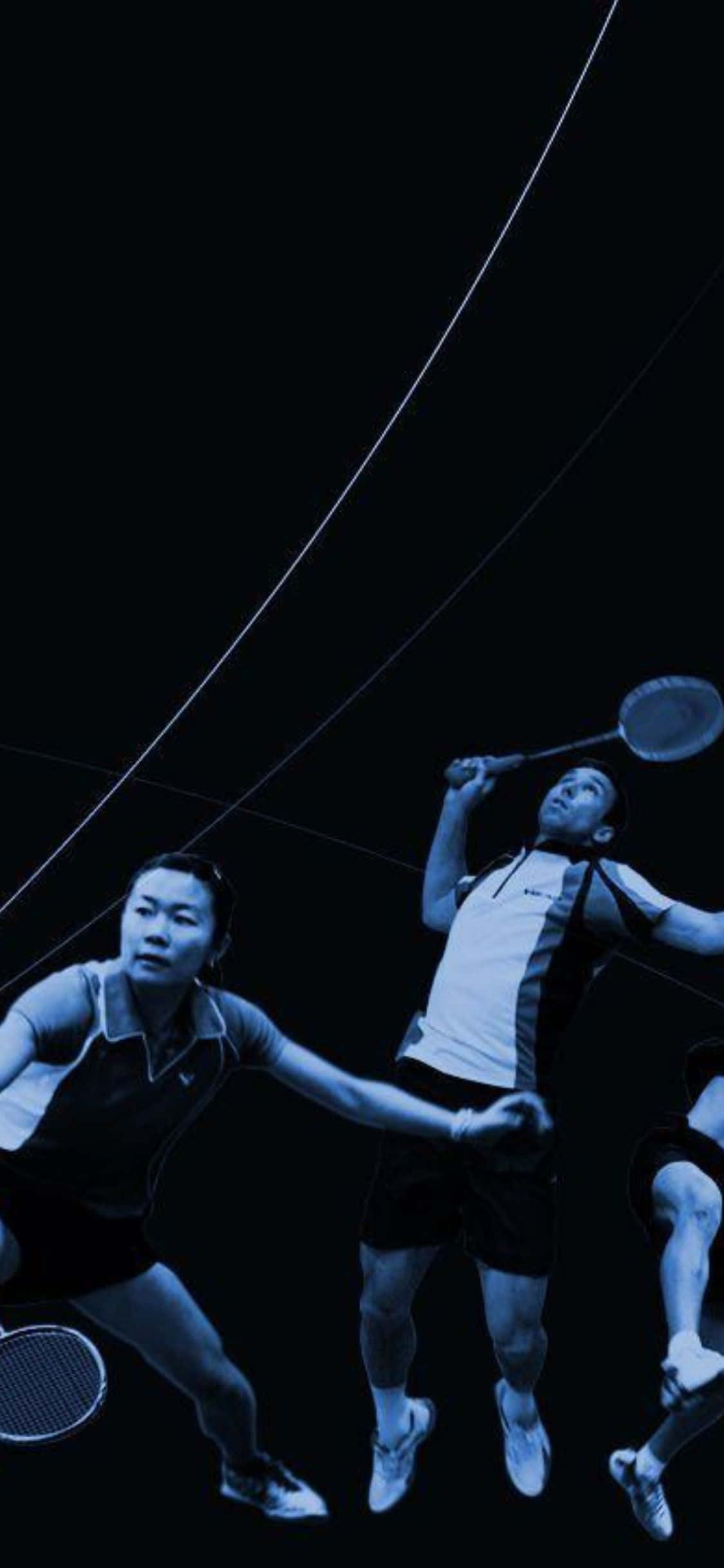 iPhone Xs Fondo de Bádminton Fondos de pantalla