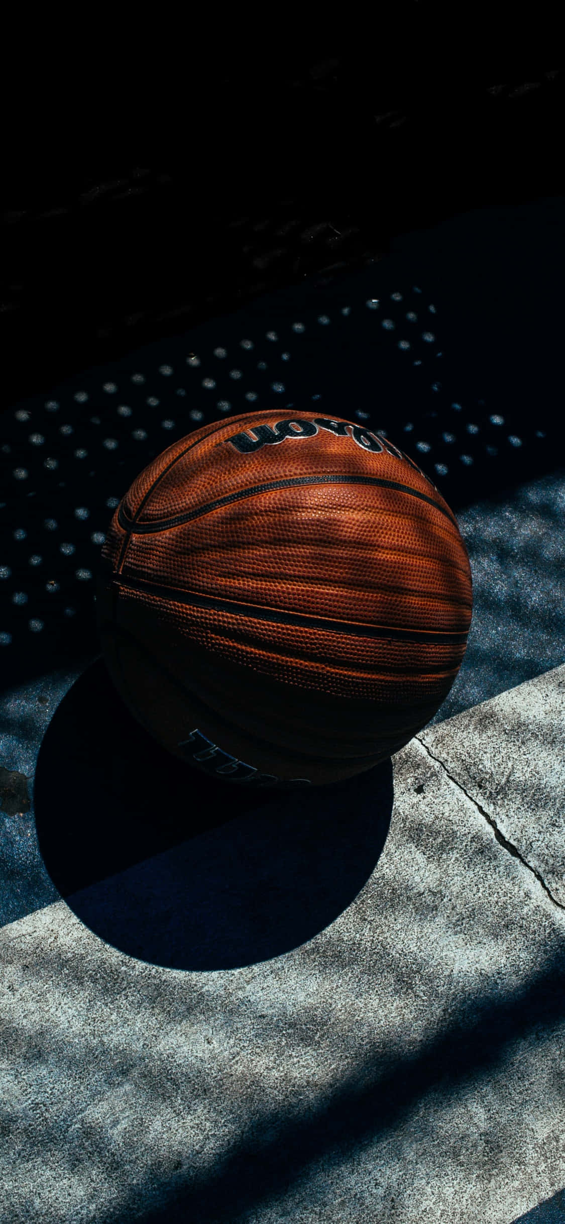Fondo de Baloncesto con Sombras para iPhone Xs Fondos de pantalla