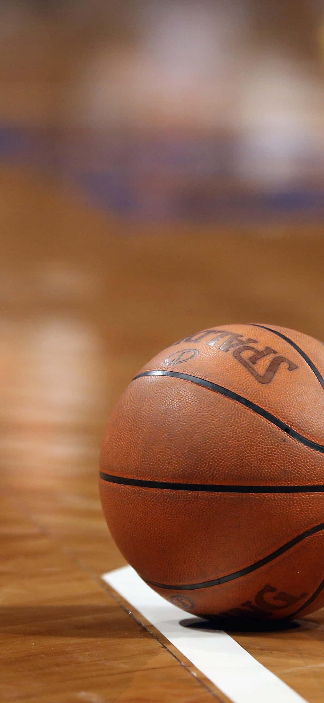 Fondo de baloncesto en primer plano para iPhone Xs Fondos de pantalla