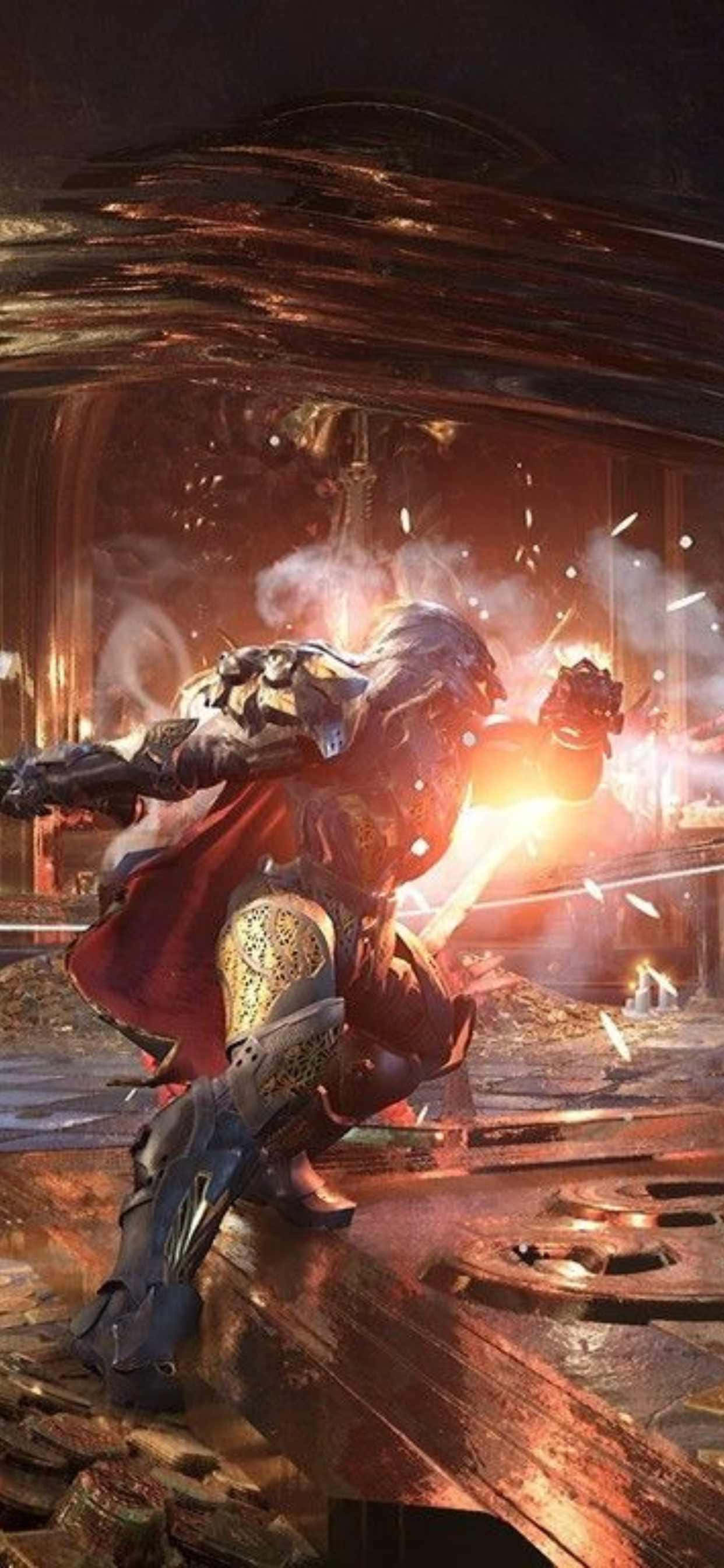 Fondo de bloqueo de Silvermane Godfall iPhone XS Max Fondos de pantalla
