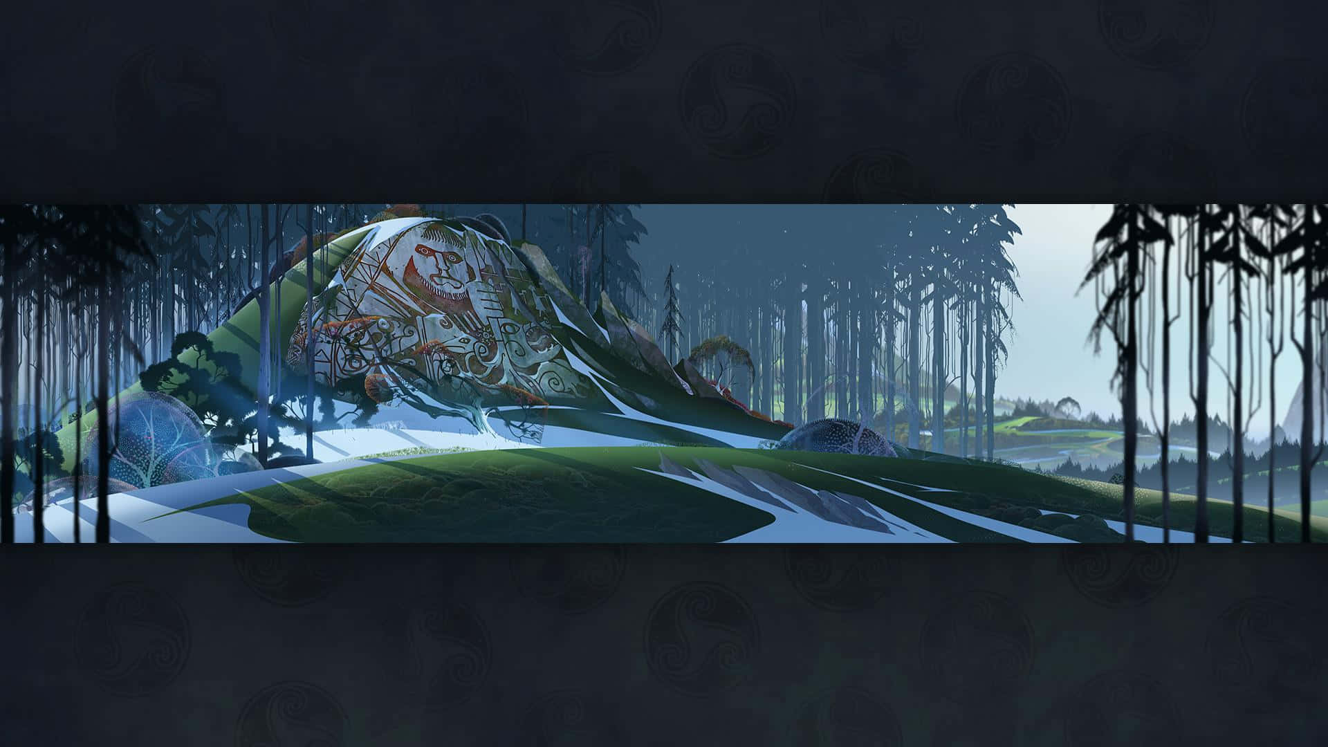 Fondo de bosque de The Banner Saga Fondos de pantalla