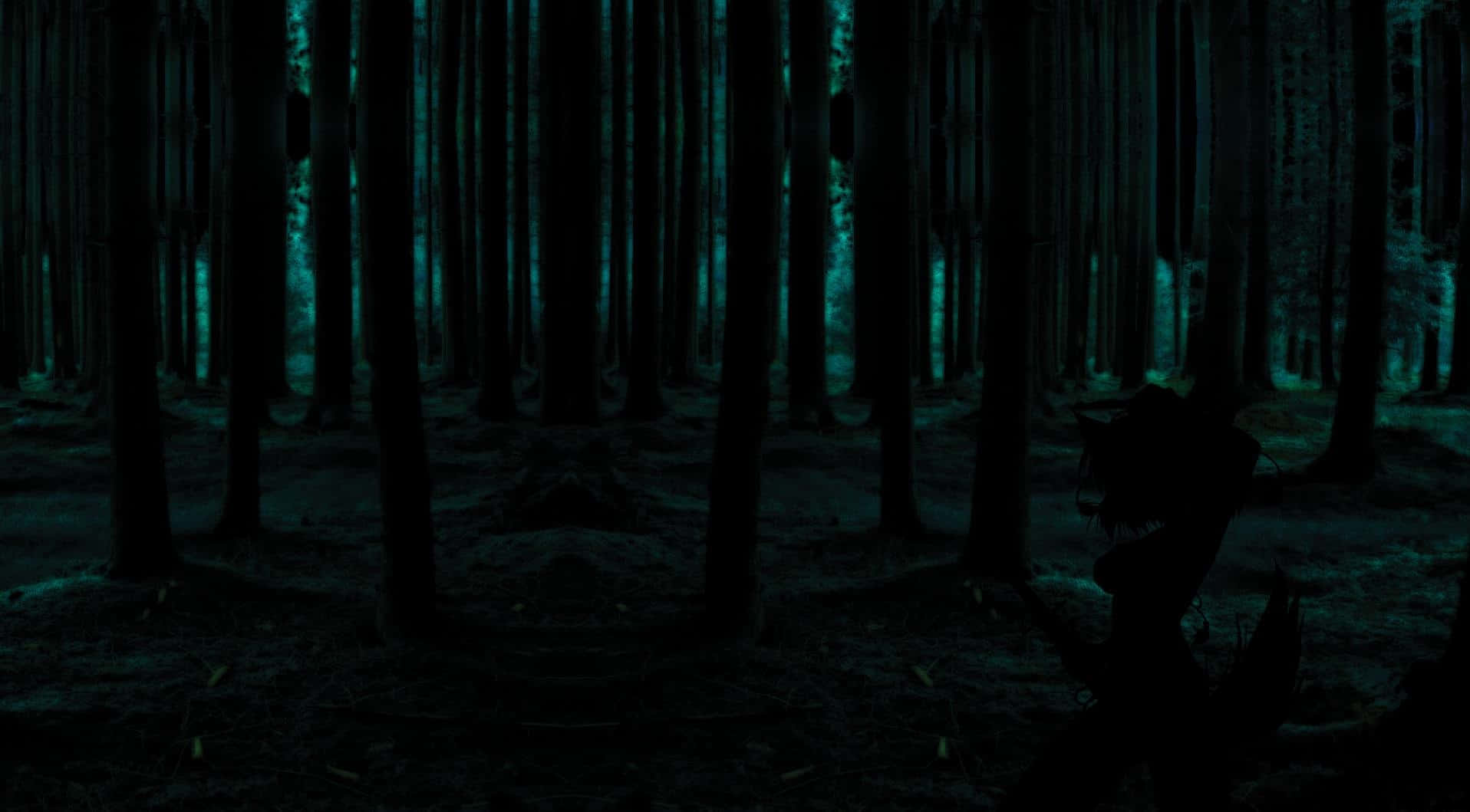Fondo de Bosque Oscuro Fondos de pantalla