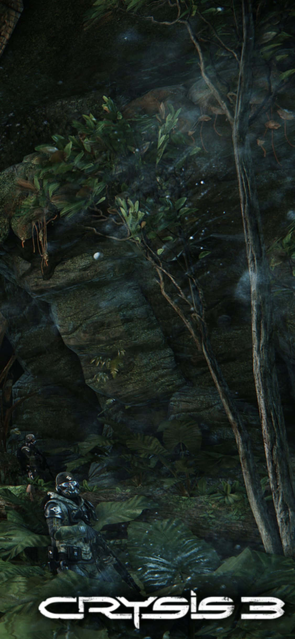 Fondo de bosque verde de iPhone X Crysis 3 Fondos de pantalla