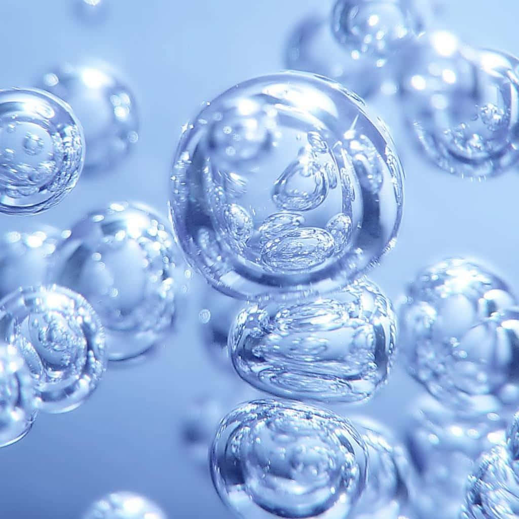 Fondo de Burbujas de Agua en Retrato Fondos de pantalla