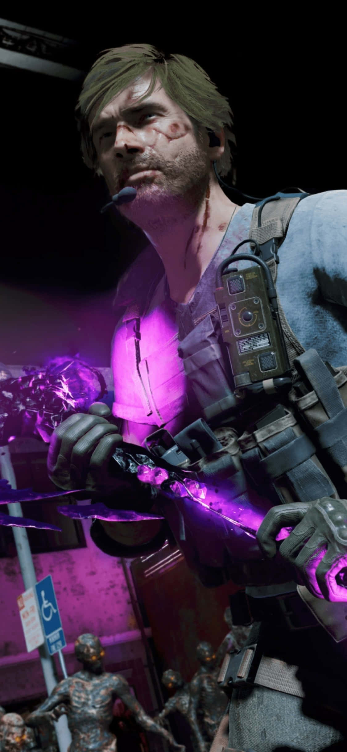 Fondo de Call of Duty Black Ops Cold War Forsaken para iPhone XS Fondos de pantalla