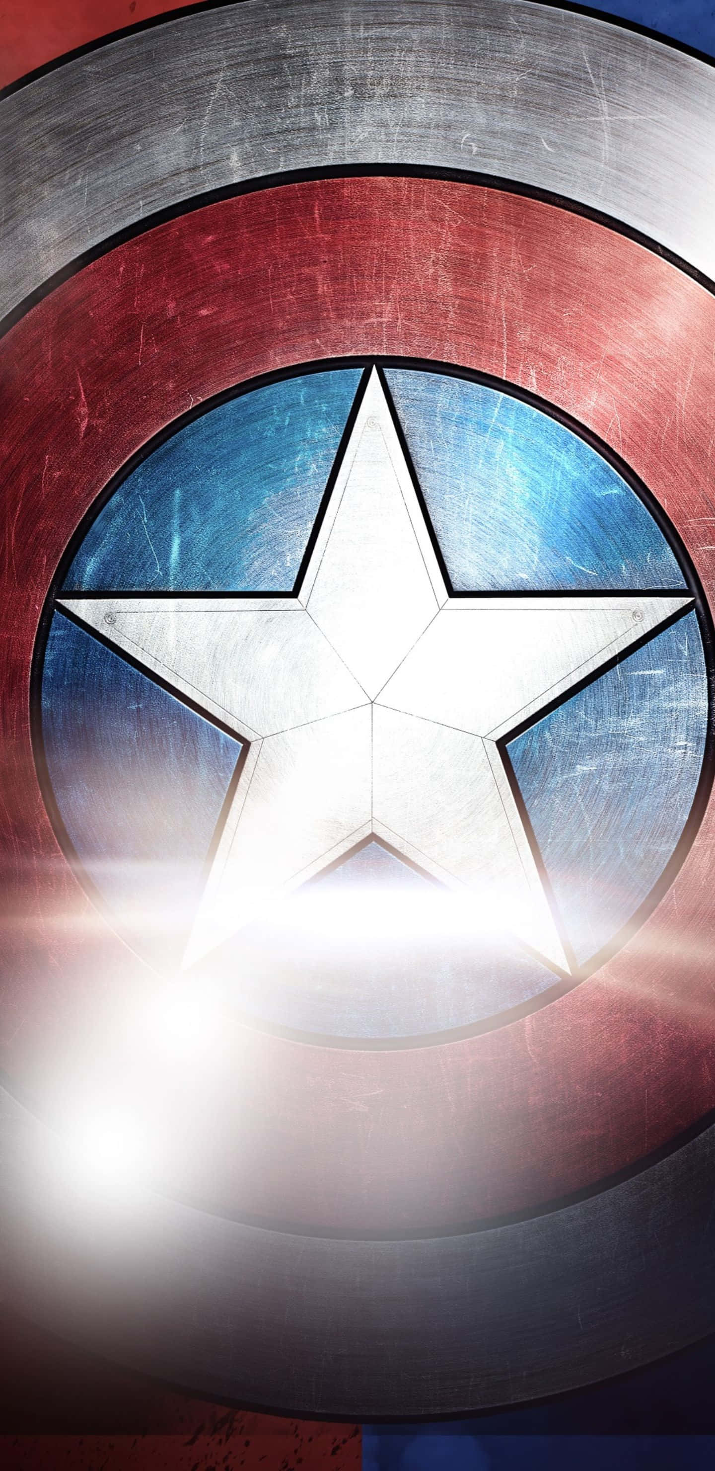 Fondo de Capitán América Pixel 3xl con Escudo Fondos de pantalla