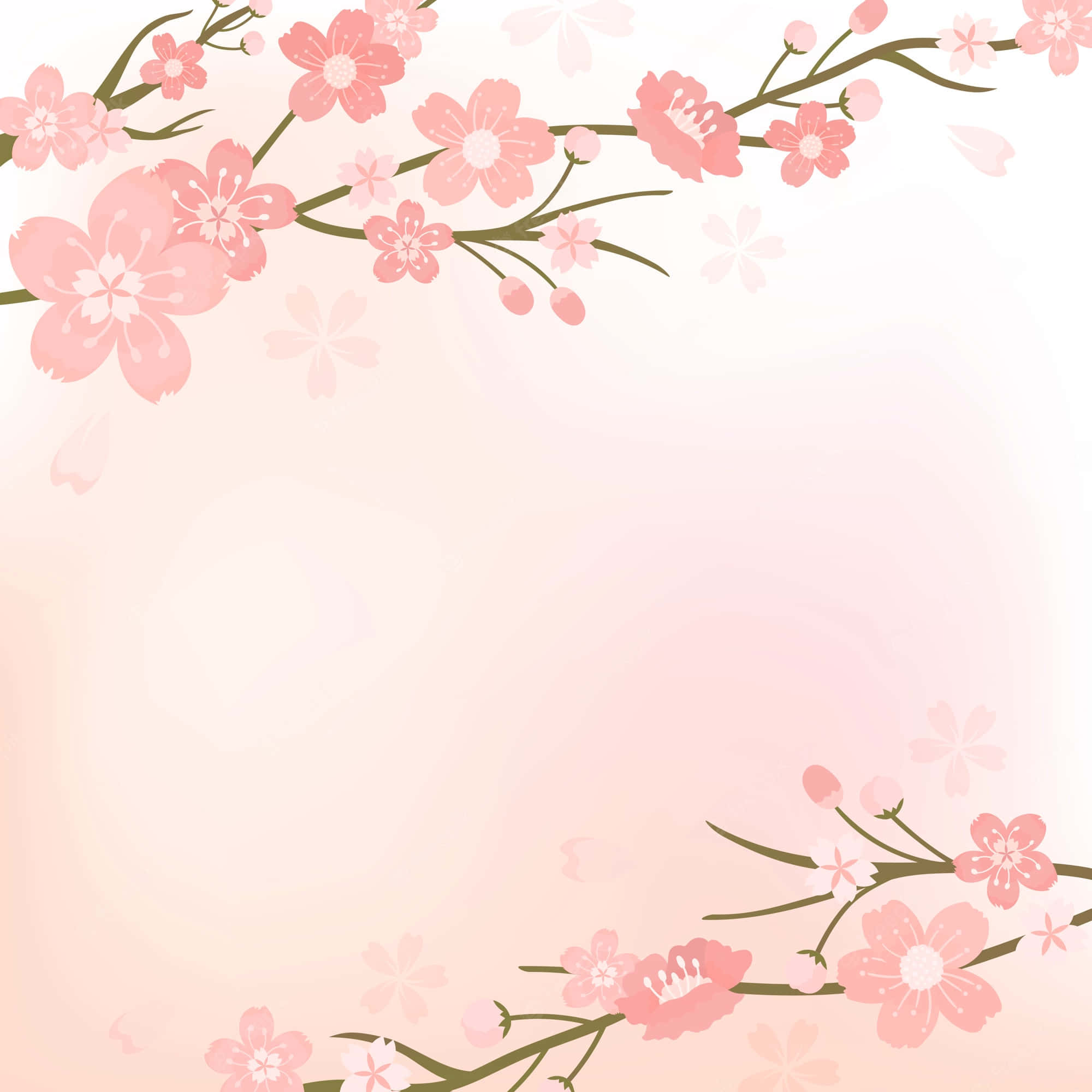 Fondo de Cerezo en Flor Fondos de pantalla