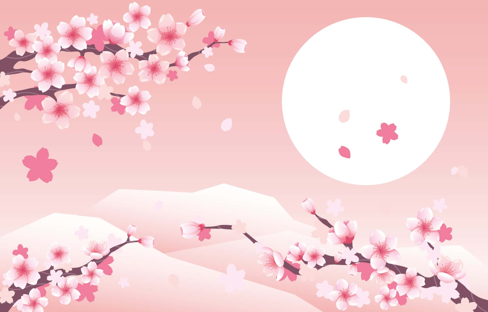 Fondo de Cerezo en Flor Fondos de pantalla