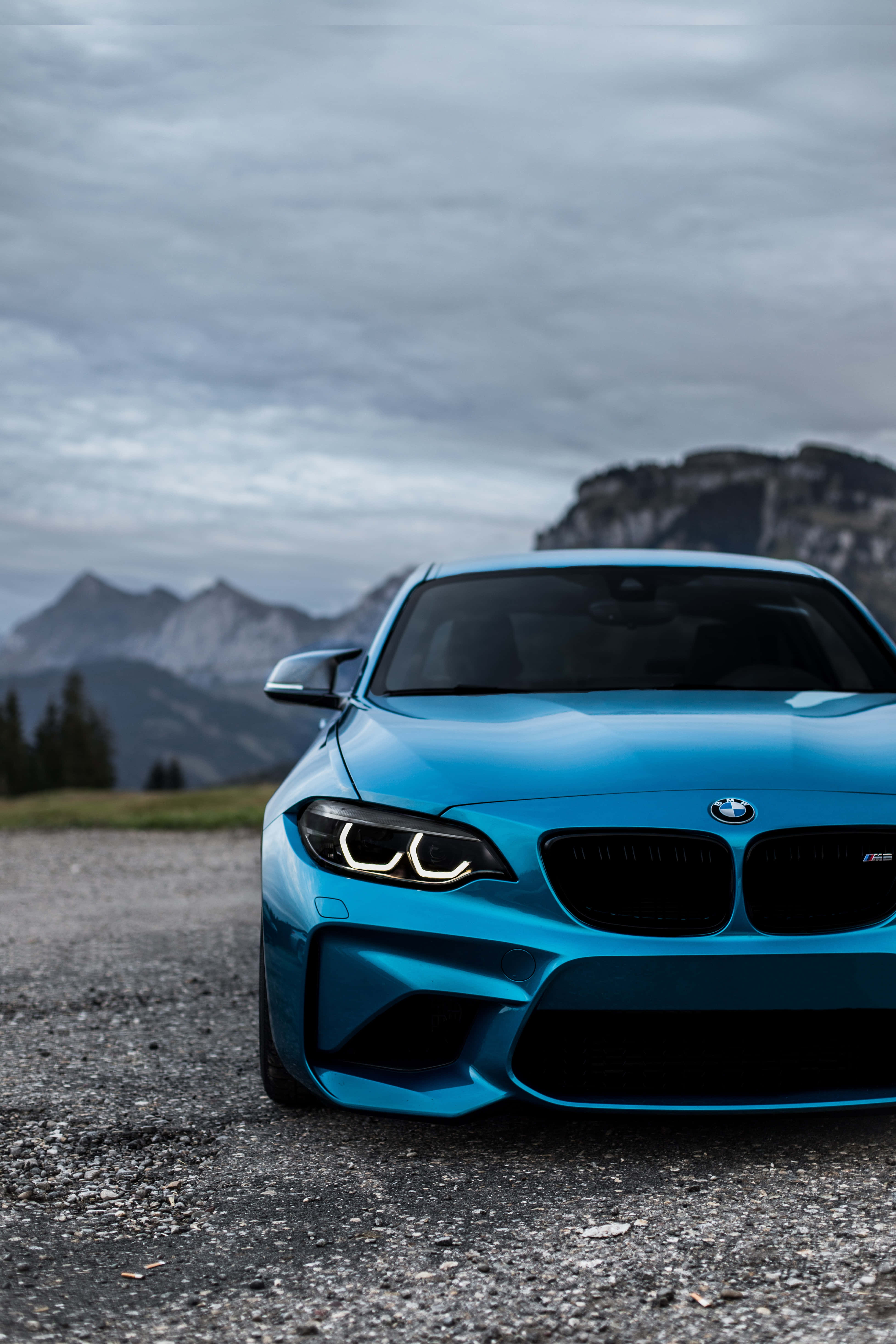 Fondo de Coche BMW Color Azul Fondos de pantalla