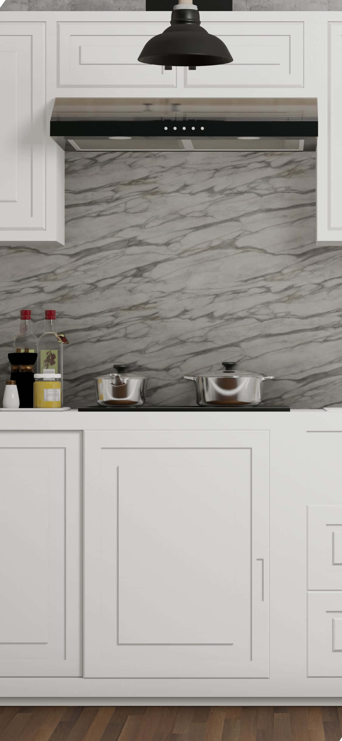 Fondo de Cocina con Pared de Mármol para iPhone X Fondos de pantalla