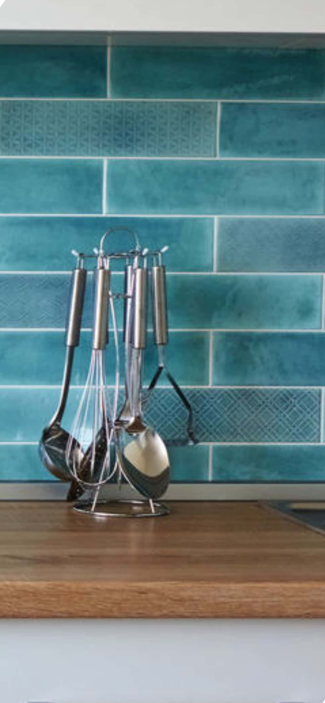 Fondo de Cocina con Utensilios de Metal para iPhone X Fondos de pantalla