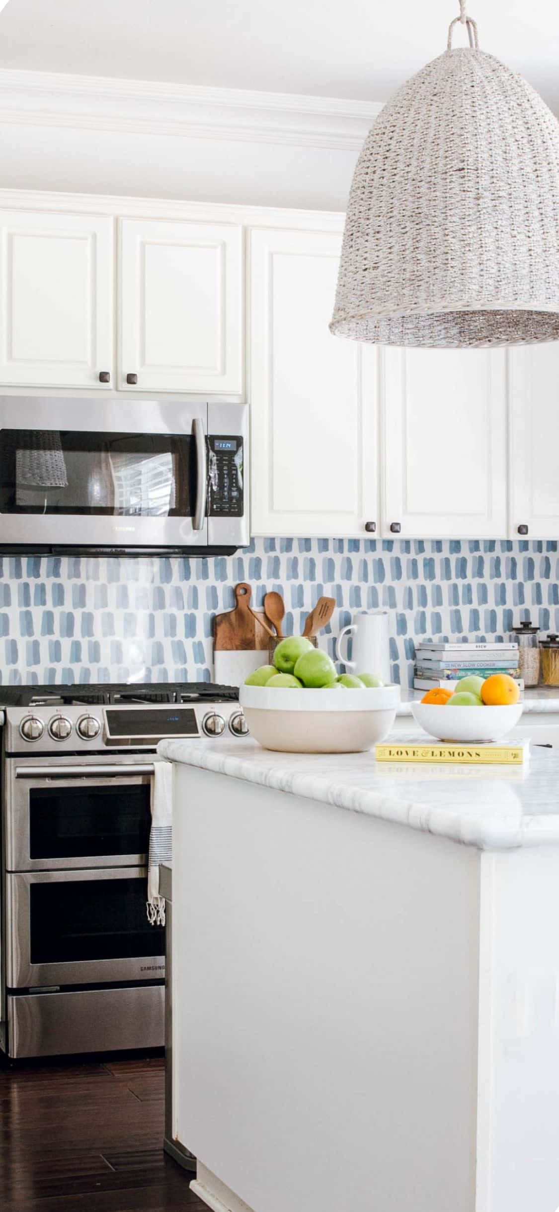 Fondo de Cocina Estilo Bohemio para iPhone X Fondos de pantalla