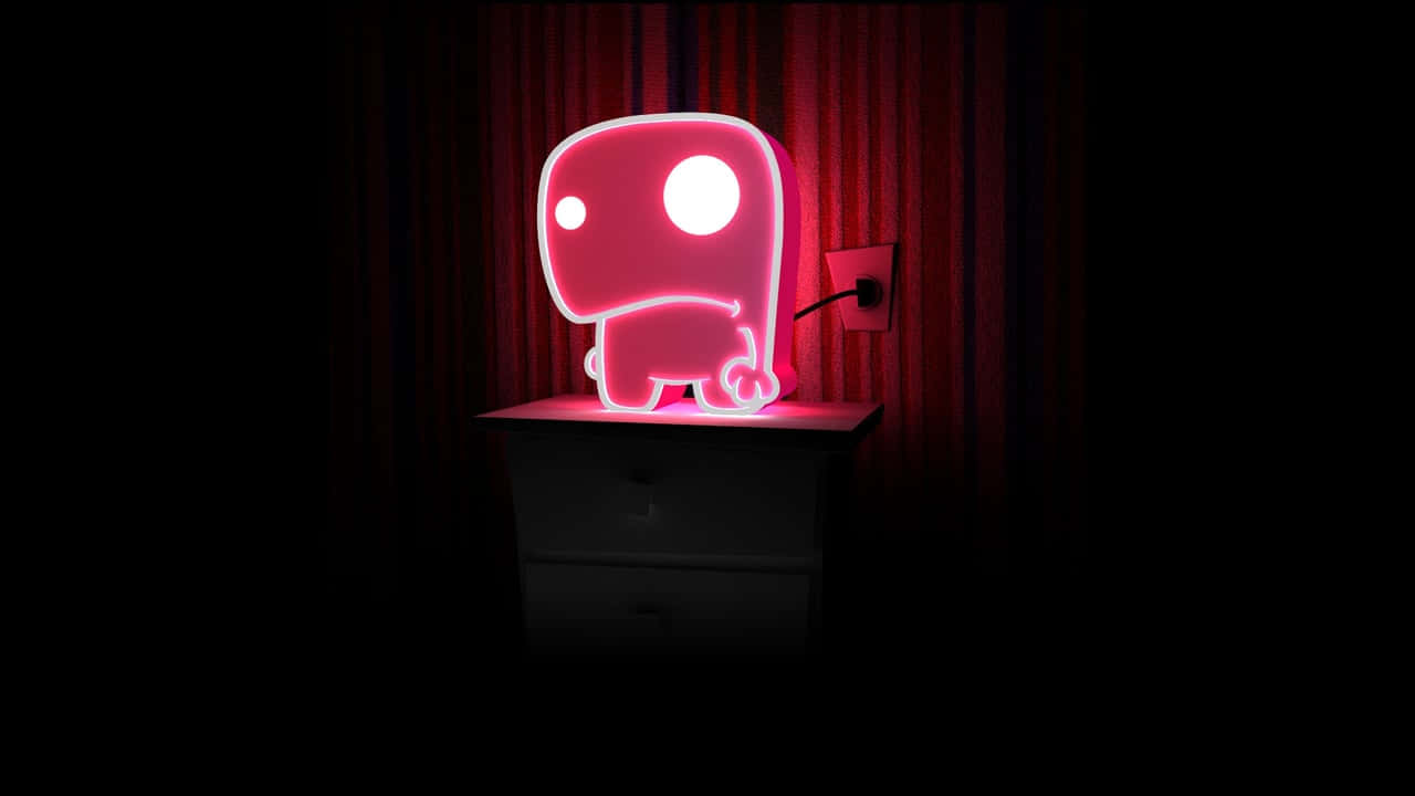Fondo de Contraste Vibrante Rosa y Negro Fondos de pantalla