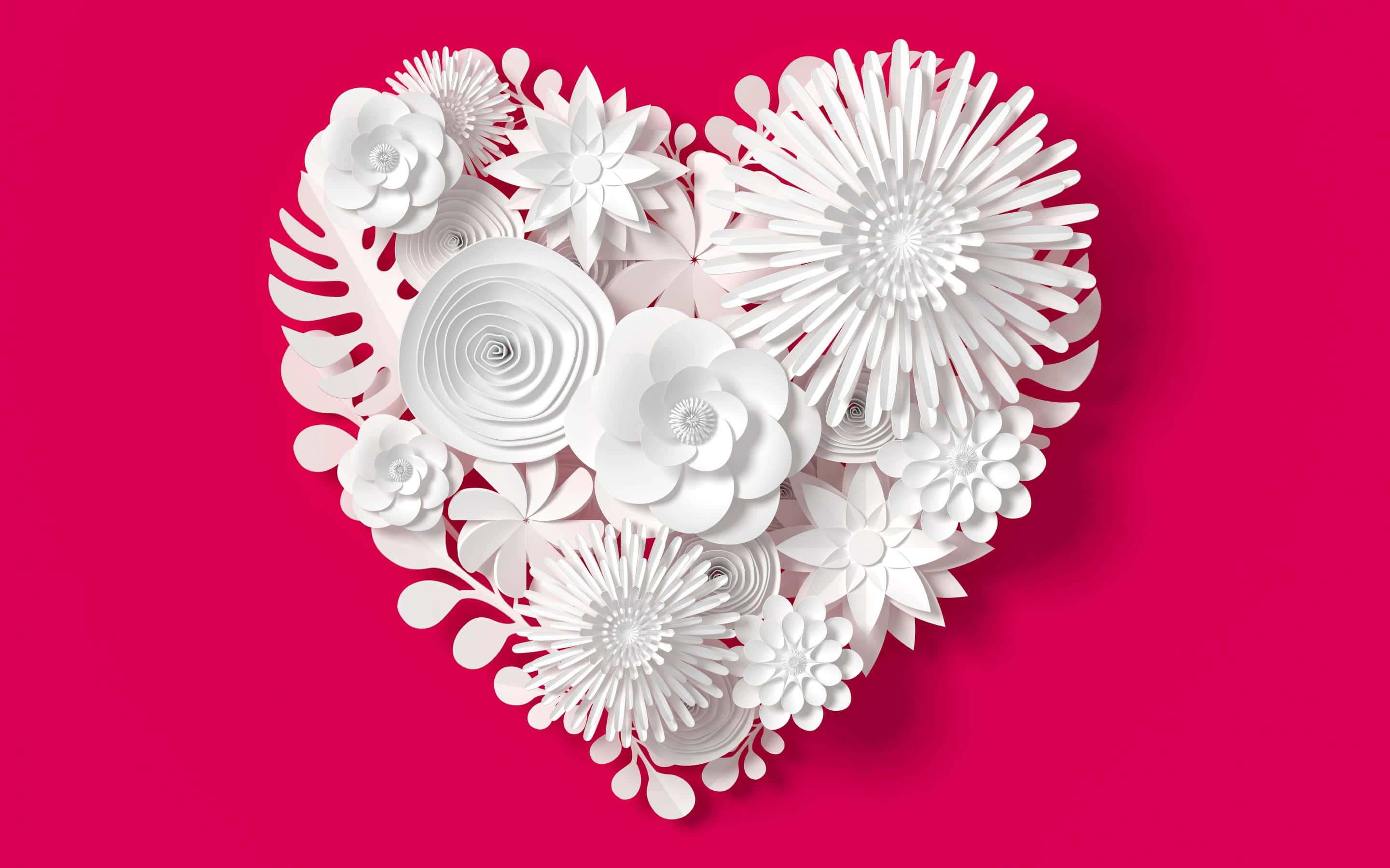 Fondo de corazón estético para celebrar el amor Fondos de pantalla