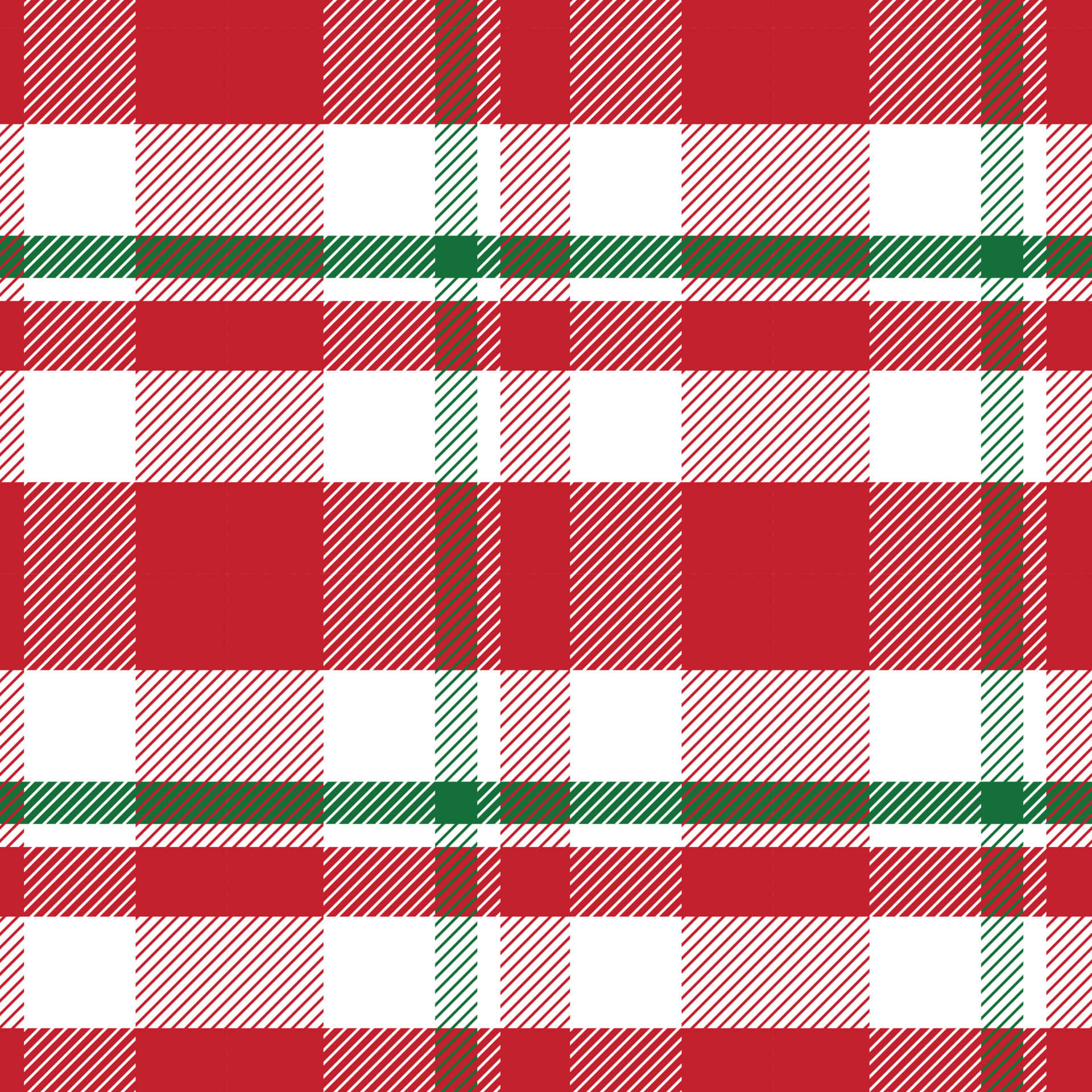 Fondo de cuadros navideños rojo, verde y blanco grandes Fondos de pantalla