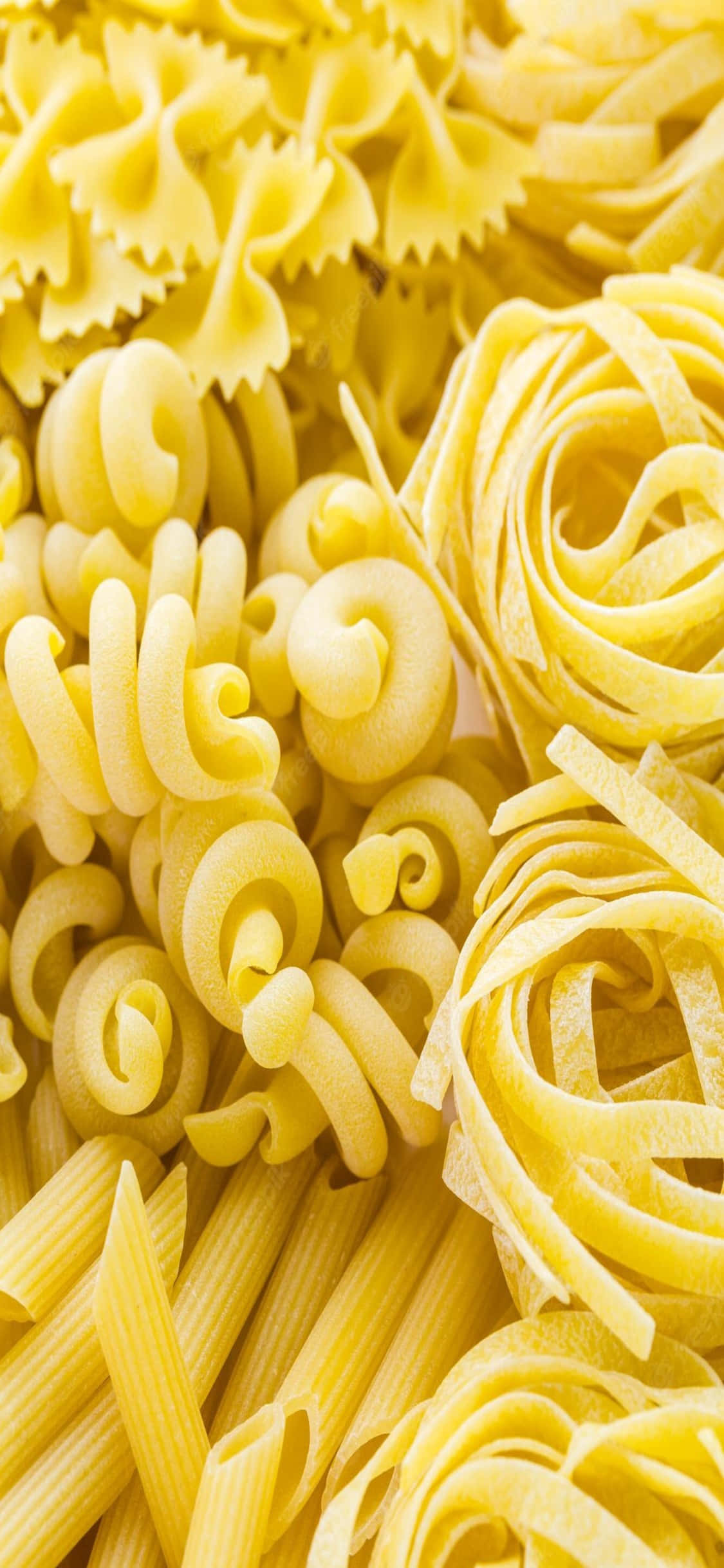 Fondo de Cuatro Tipos de Pasta para iPhone X Fondos de pantalla